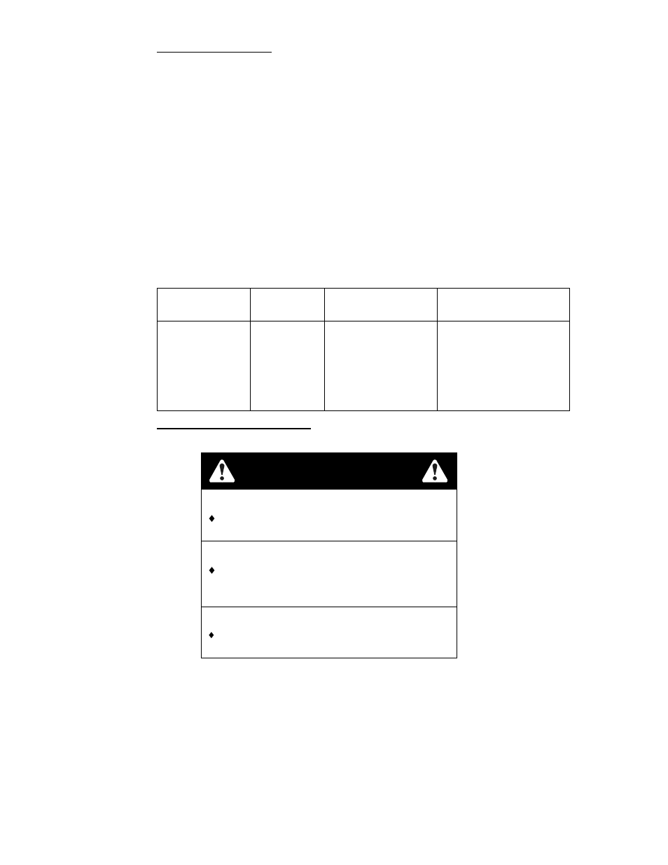 Warning | Exmark FR23KC User Manual | Page 27 / 48