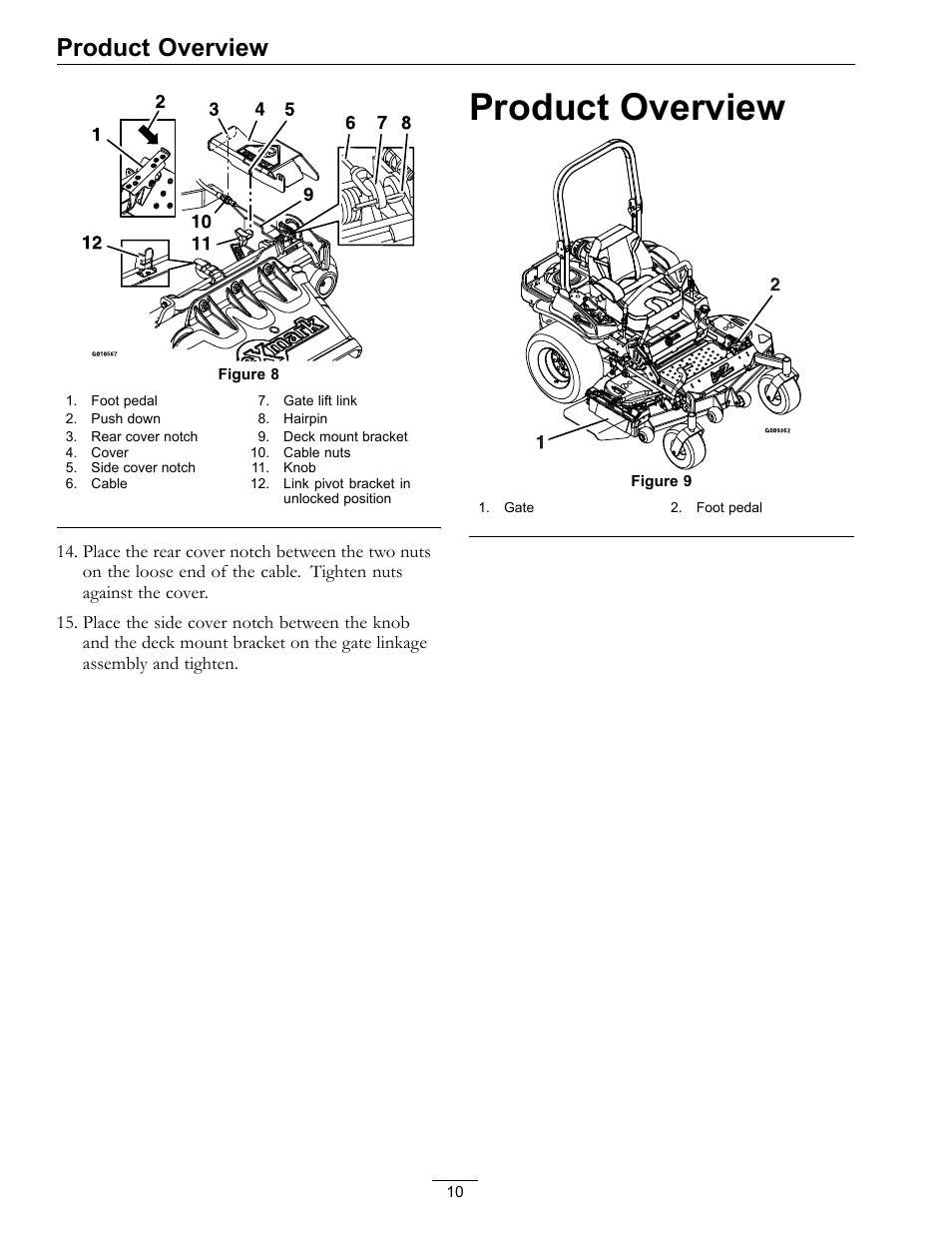 Product overview, Figure 8 | Exmark OCD02 User Manual | Page 10 / 16