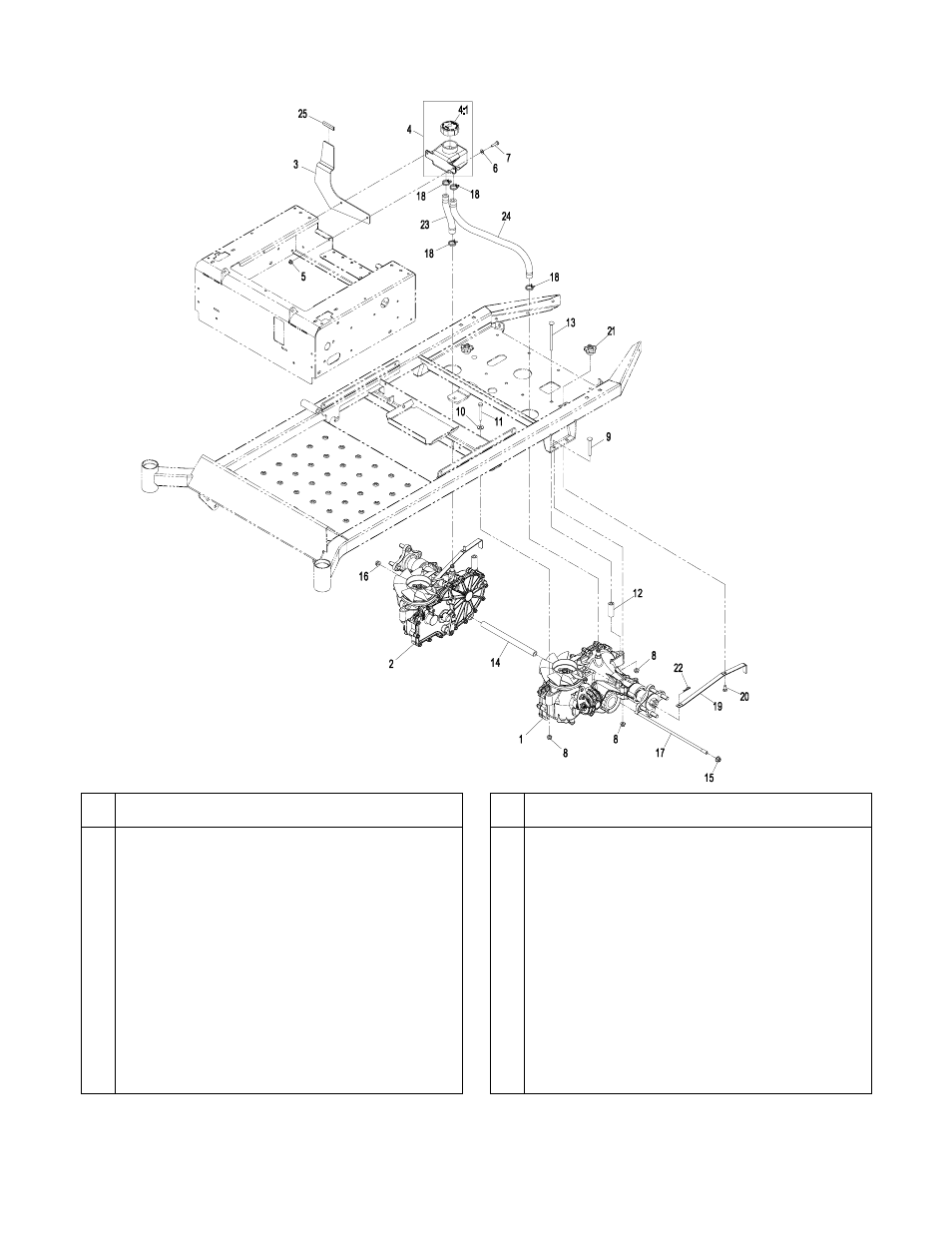 Transaxle group | Exmark Quest 4500-451 User Manual | Page 19 / 28