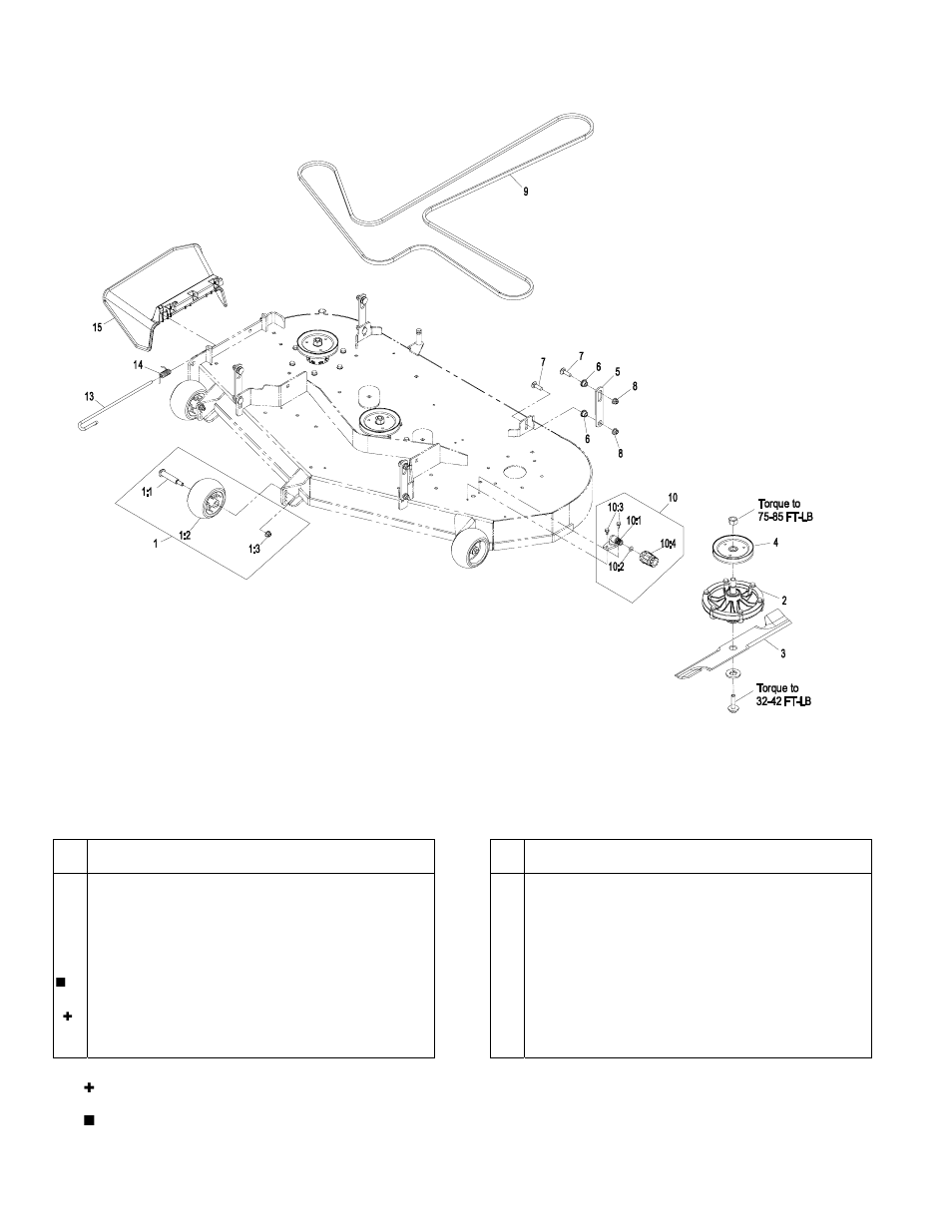 52” deck group (cont.) | Exmark Quest 4500-451 User Manual | Page 9 / 28