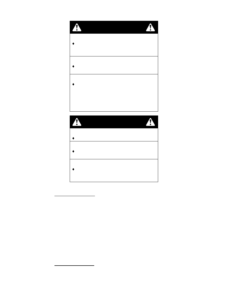 Warning | Exmark Lazer Z XS User Manual | Page 26 / 52