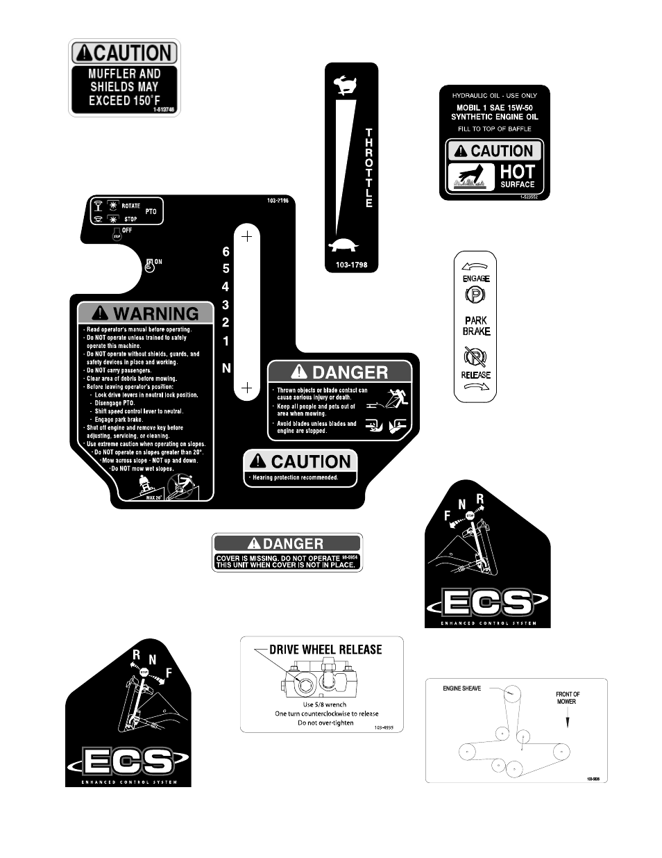 Exmark VH15KA483 User Manual | Page 14 / 44