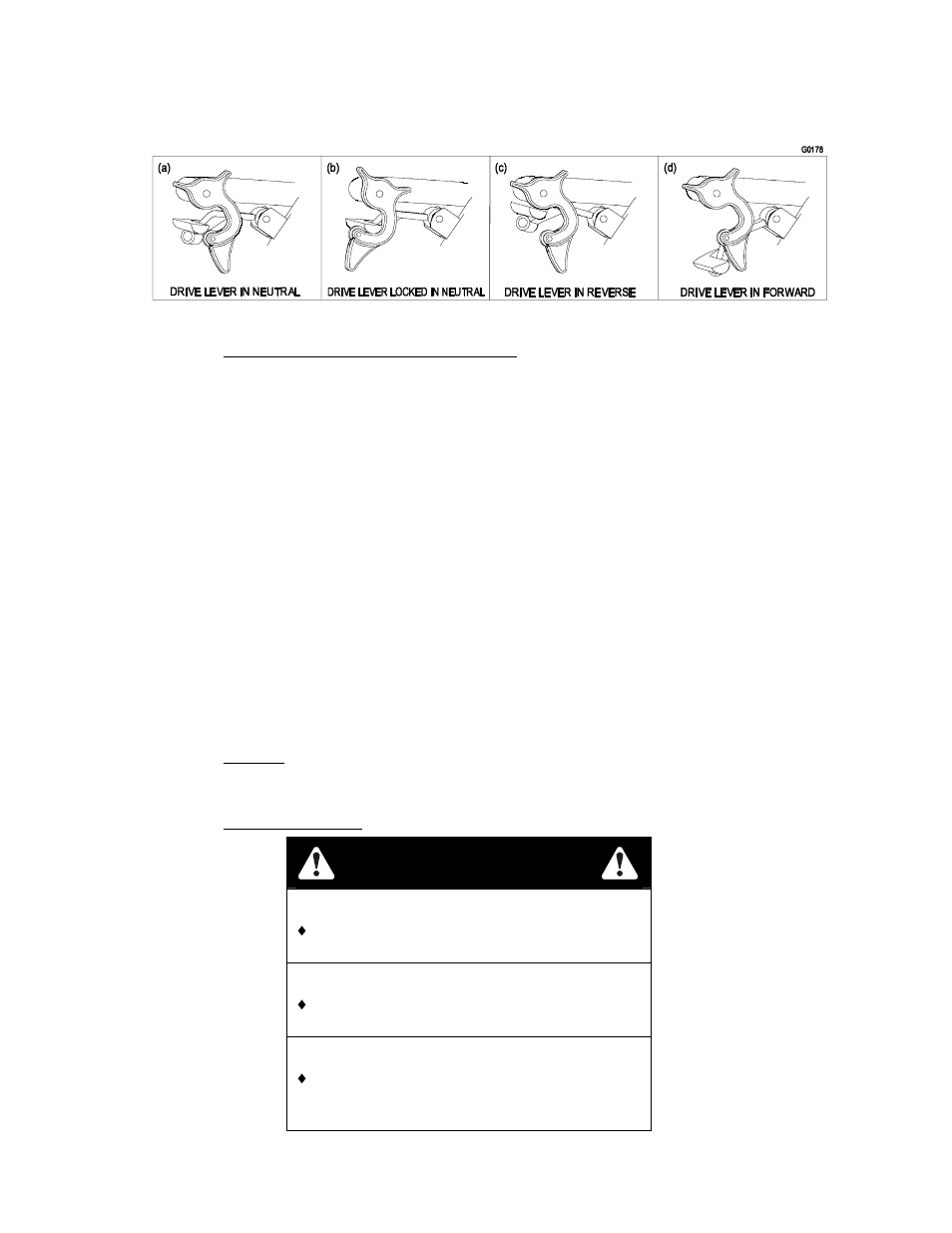 Danger | Exmark VH15KA483 User Manual | Page 20 / 44