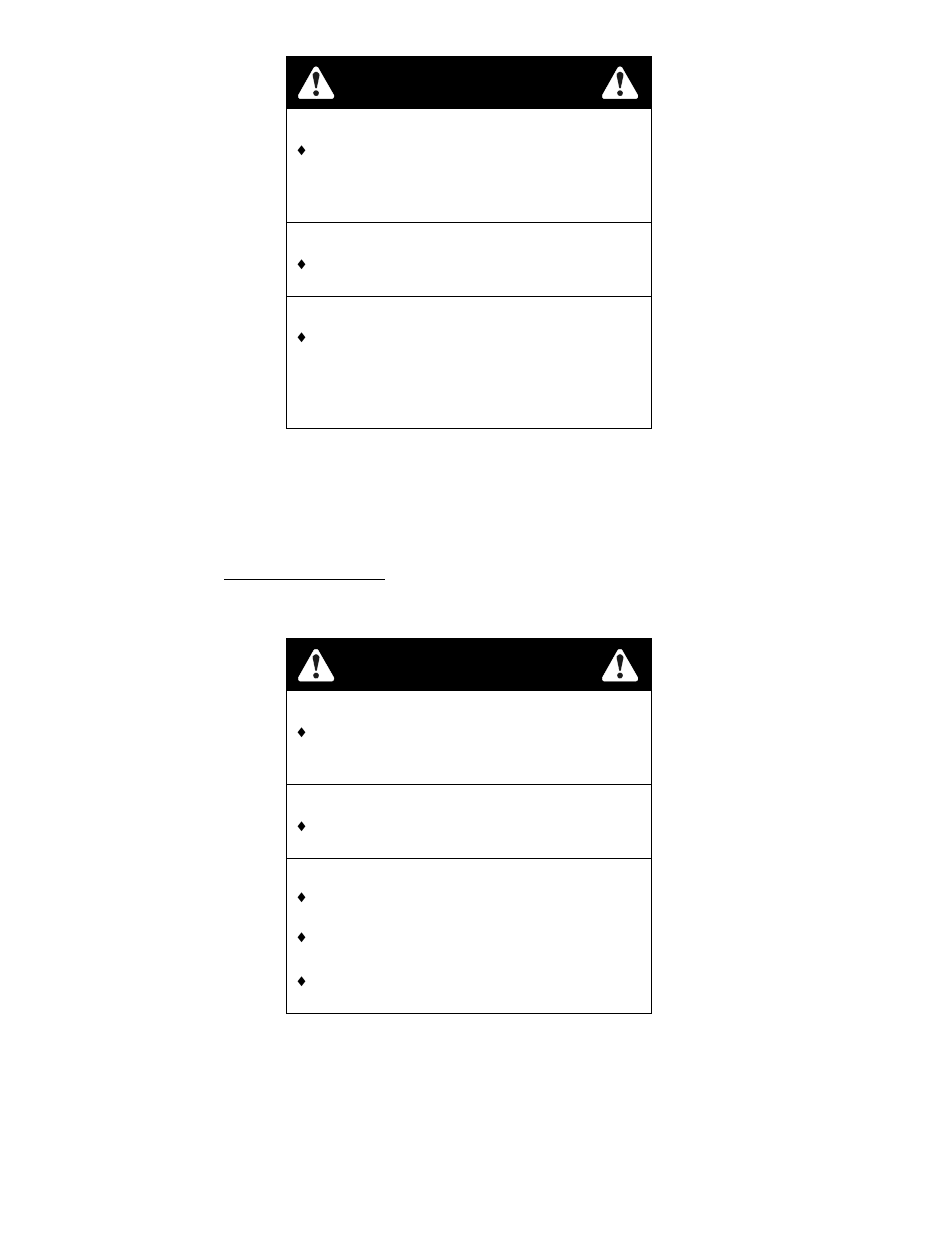 Danger, Warning | Exmark VH15KA483 User Manual | Page 21 / 44