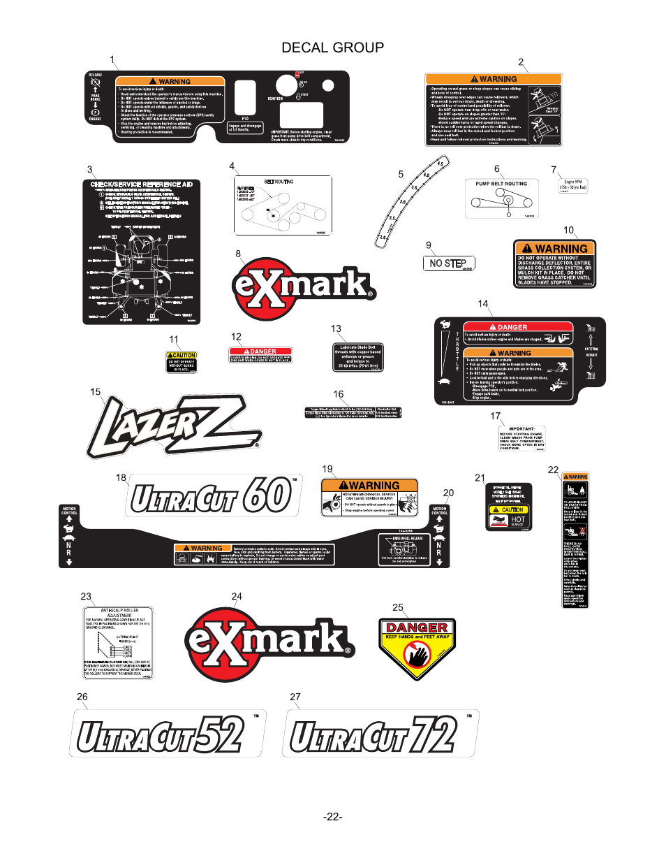 Exmark Lazer Z Advantage Series User Manual | Page 23 / 32