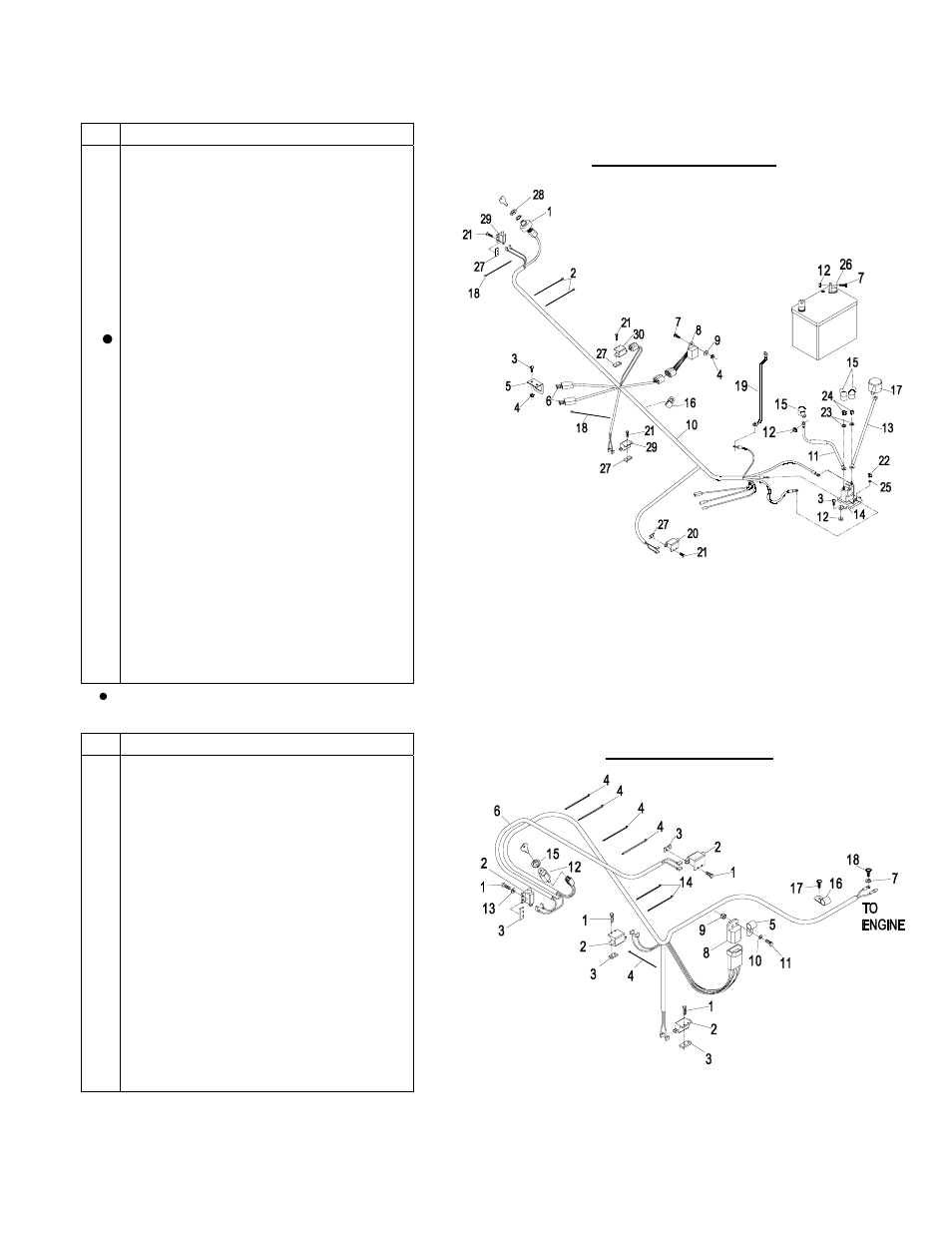 Manual start, Electric start, Electrical group | Exmark 000 & Higher User Manual | Page 16 / 24