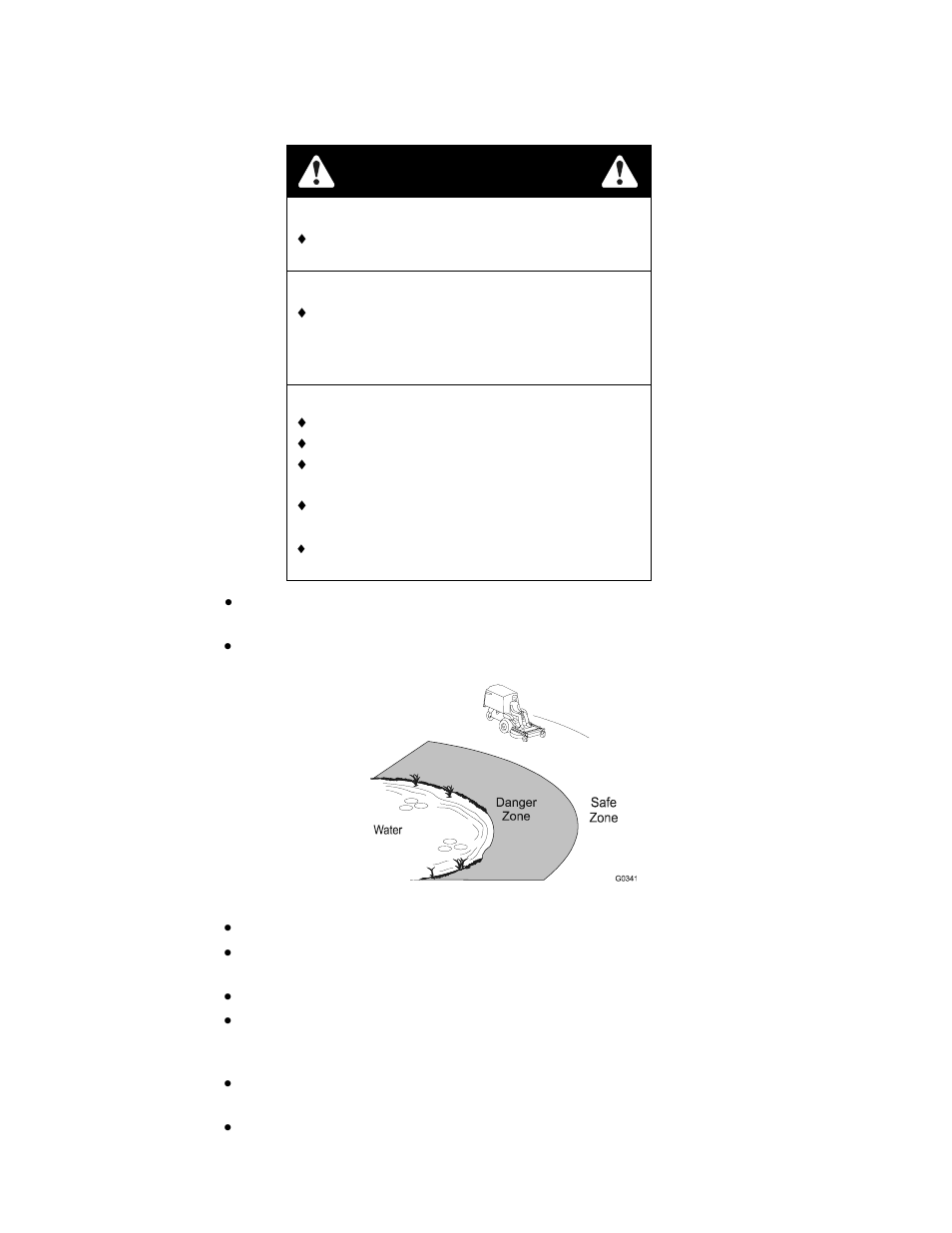 Danger | Exmark NAV20KC User Manual | Page 12 / 52