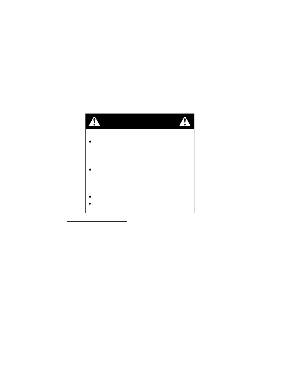 Caution | Exmark NAV20KC User Manual | Page 20 / 52