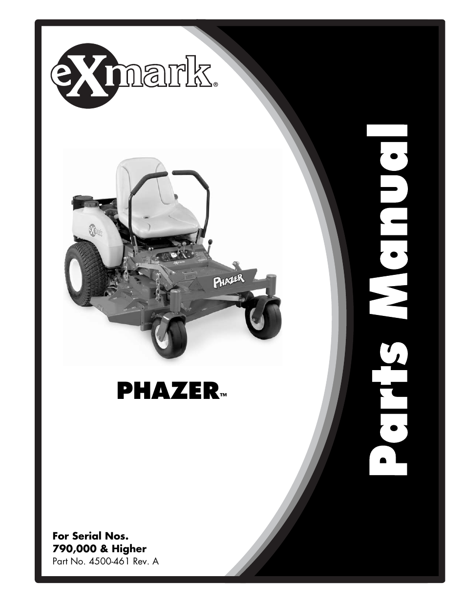 Exmark Phazer 4500-461 User Manual | 20 pages