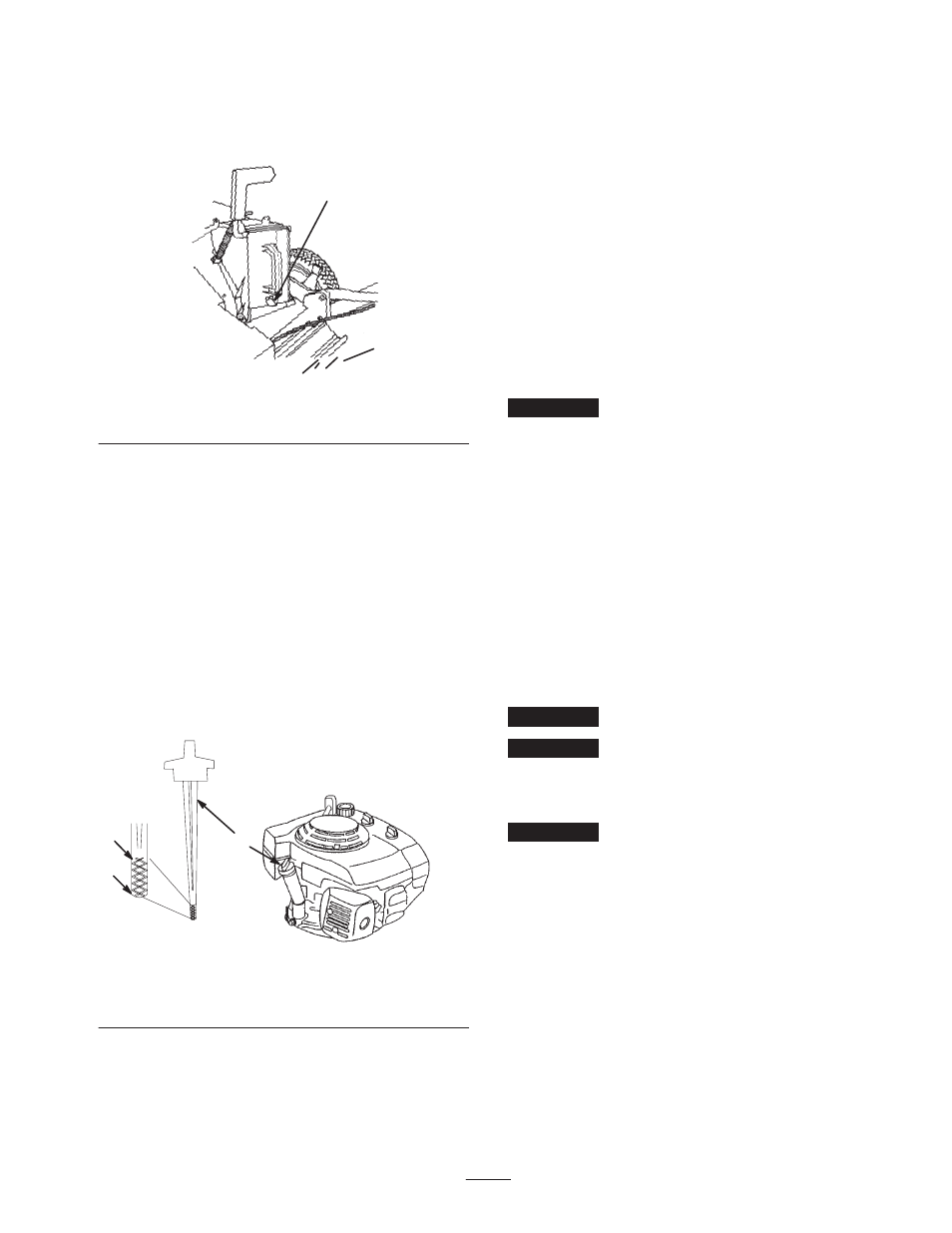 Before starting, Filling the crankcase with oil, Filling the fuel tank with gasoline | Exmark Metro 21 User Manual | Page 11 / 32