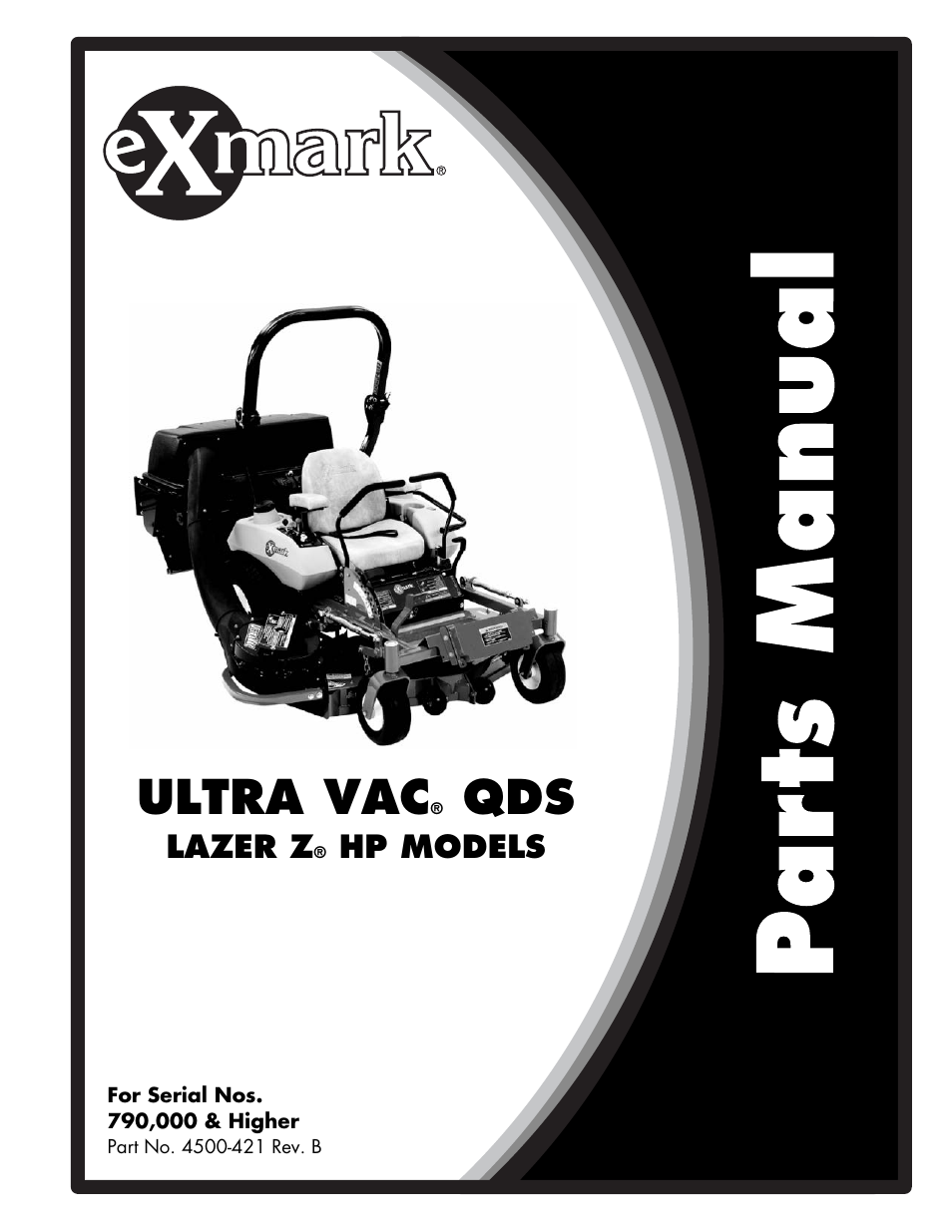 Exmark Lazer Z HP Models User Manual | 20 pages