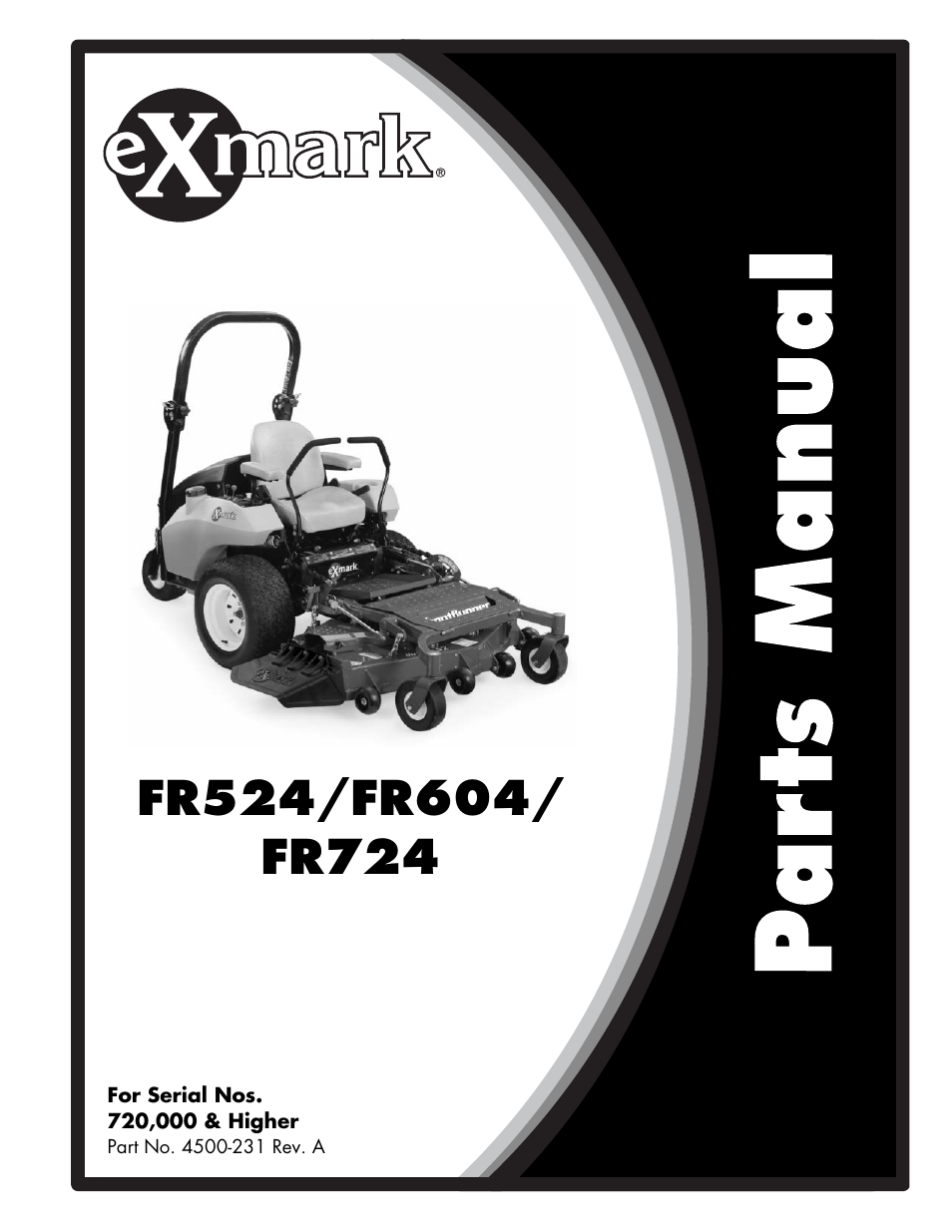 Exmark FR724 User Manual | 12 pages