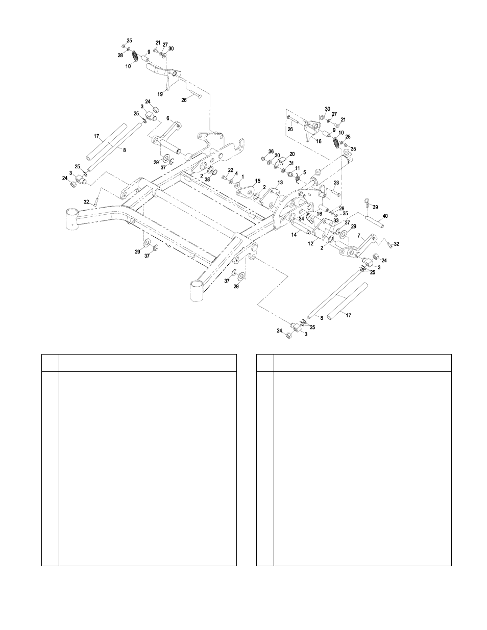 Front frame group (cont.) | Exmark FR724 User Manual | Page 9 / 12