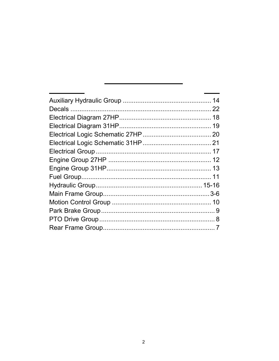 Exmark Frontrunner 4500-341 User Manual | Page 3 / 28