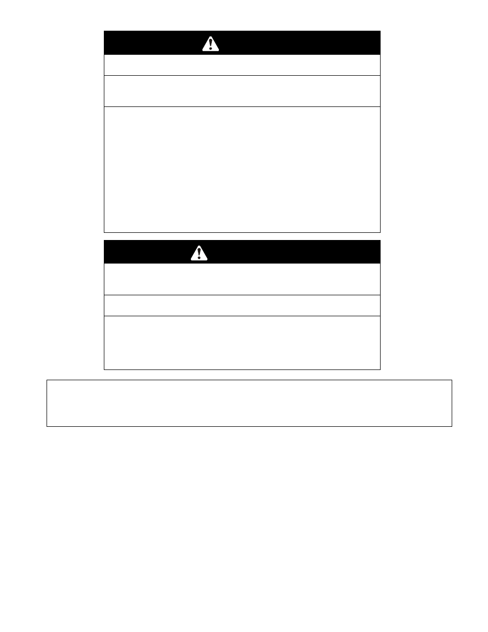 Warning | Exmark FMD524 User Manual | Page 2 / 48