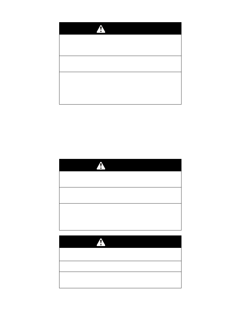 Warning | Exmark FMD524 User Manual | Page 26 / 48