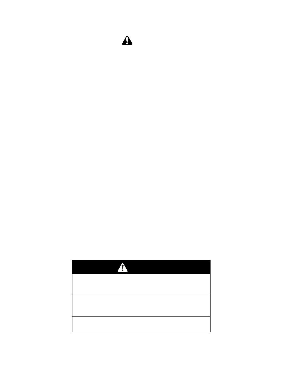Caution | Exmark FMD524 User Manual | Page 6 / 48
