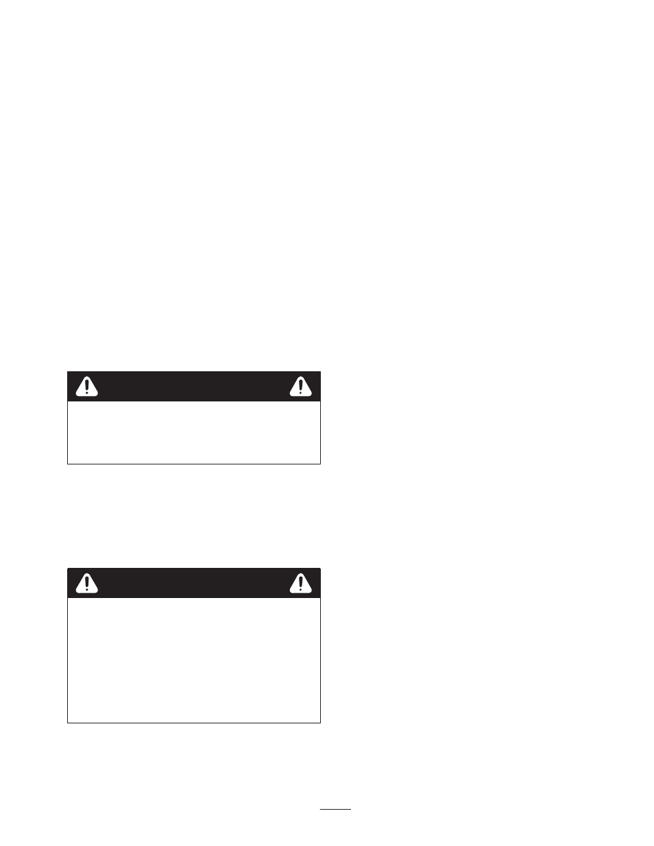 Operating tips, Warning | Exmark M216KASPC User Manual | Page 17 / 32