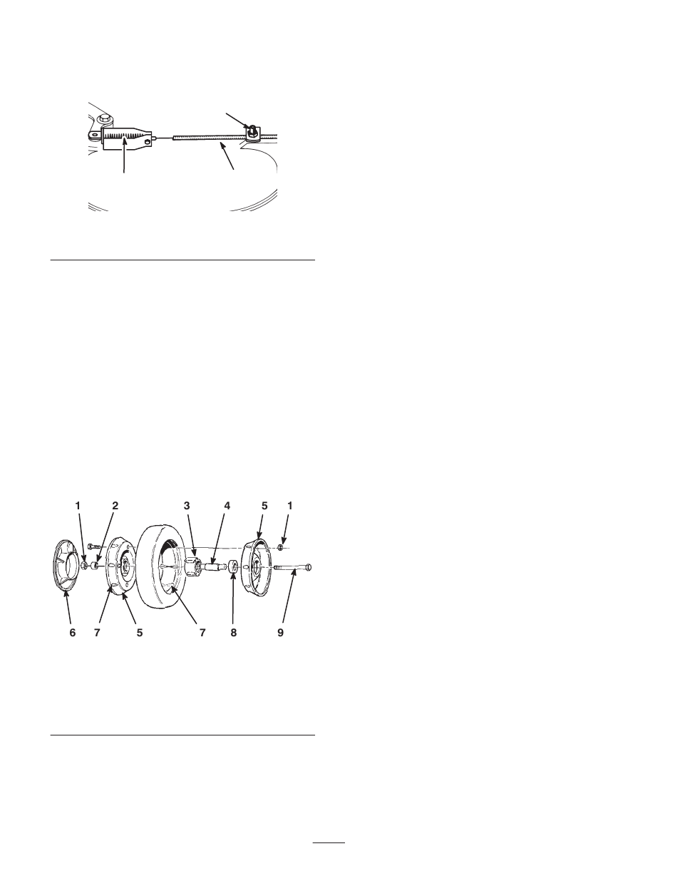 Storage, Servicing the wheels, Removing the wheels | Assembling the wheels | Exmark M216KASPC User Manual | Page 26 / 32