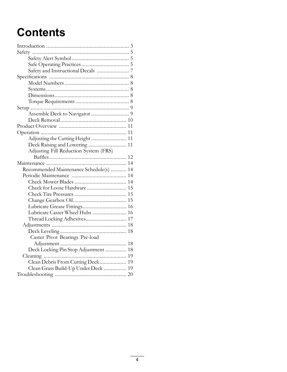 Exmark 4500-370 User Manual | Page 4 / 24