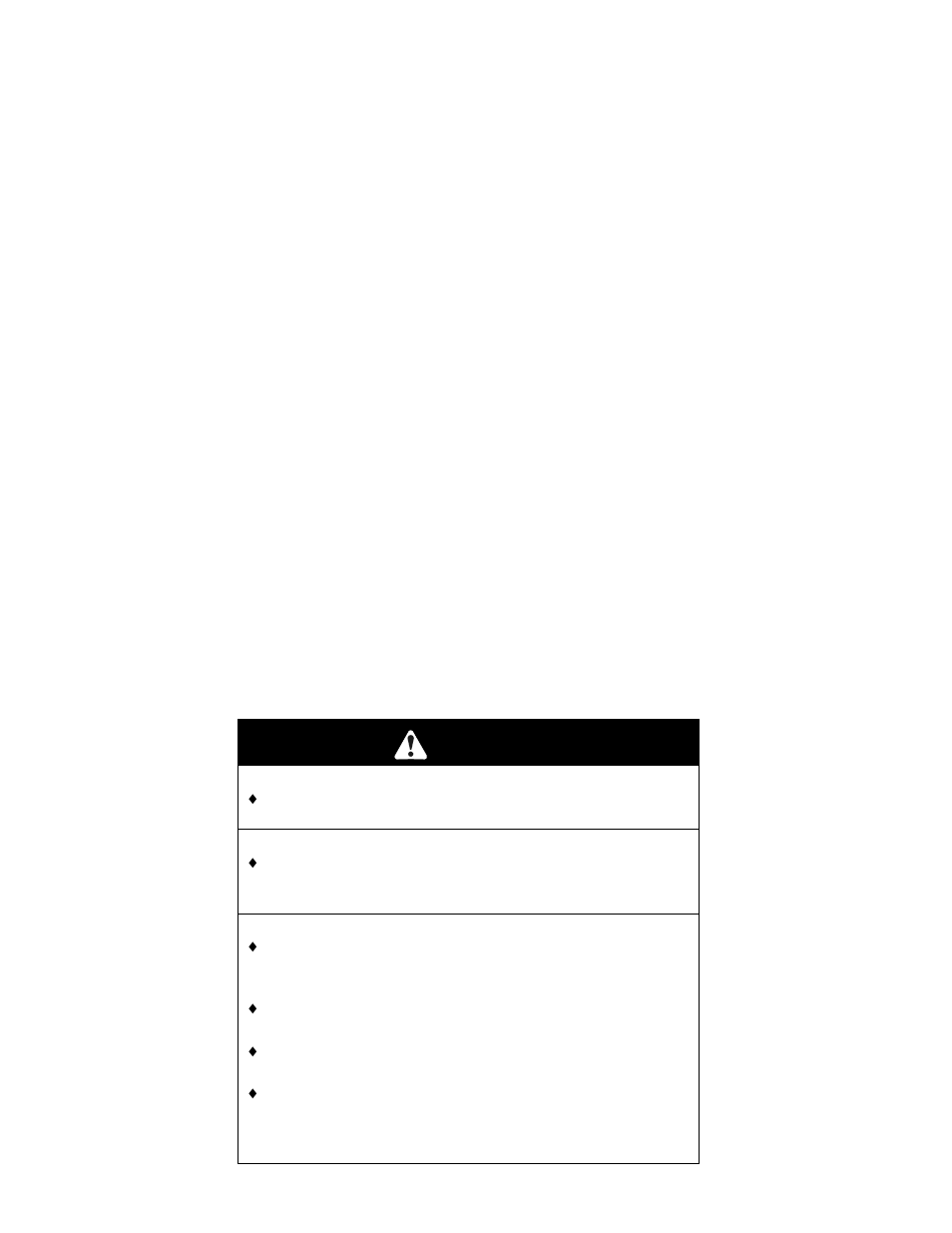 Warning | Exmark TR23KC User Manual | Page 12 / 48