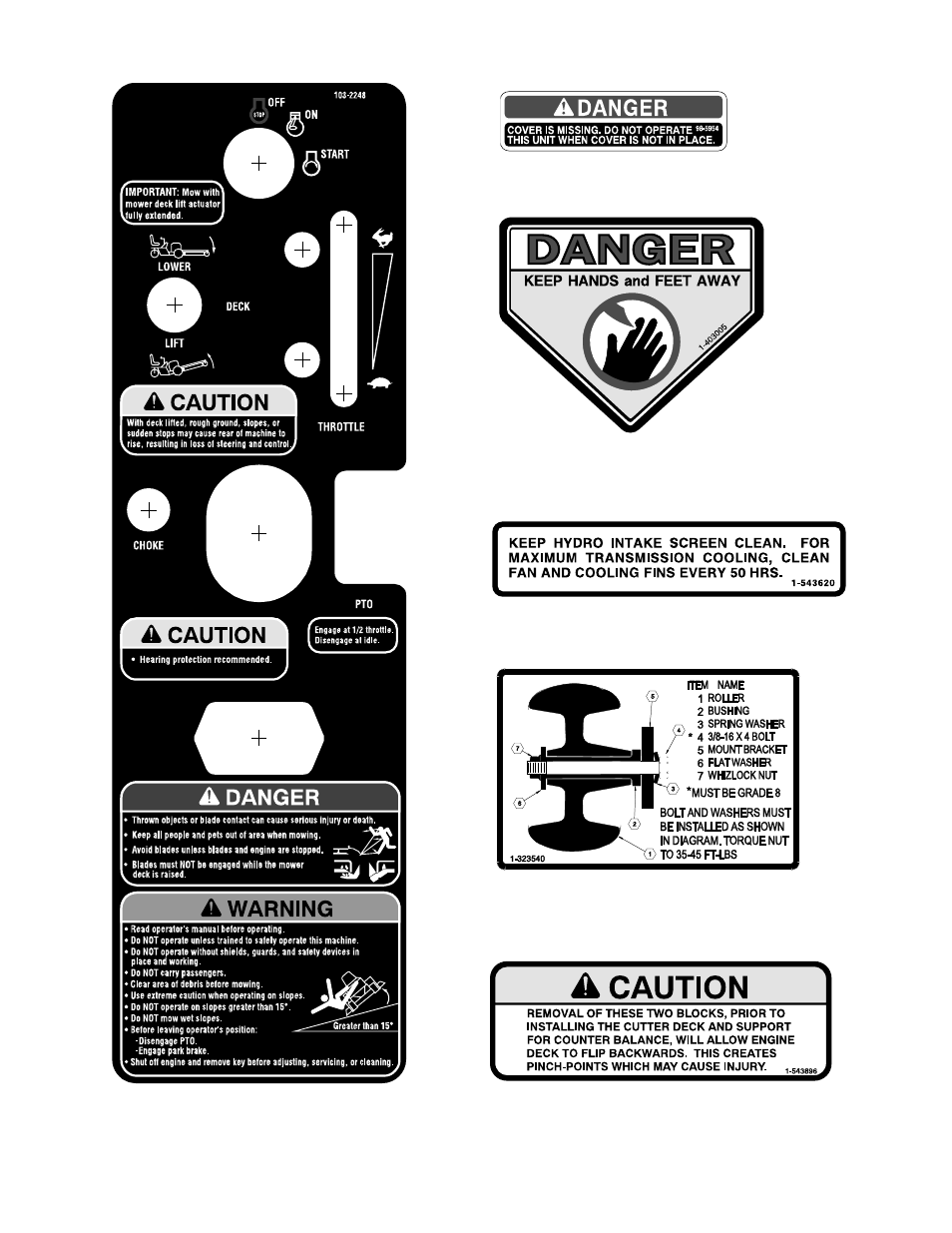 Exmark TR23KC User Manual | Page 14 / 48
