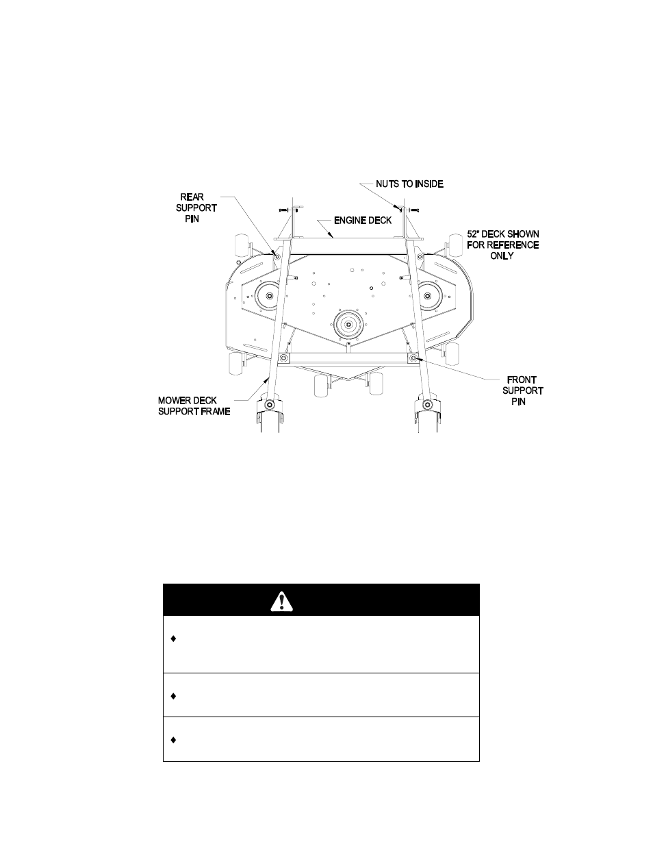 Caution | Exmark TR23KC User Manual | Page 19 / 48