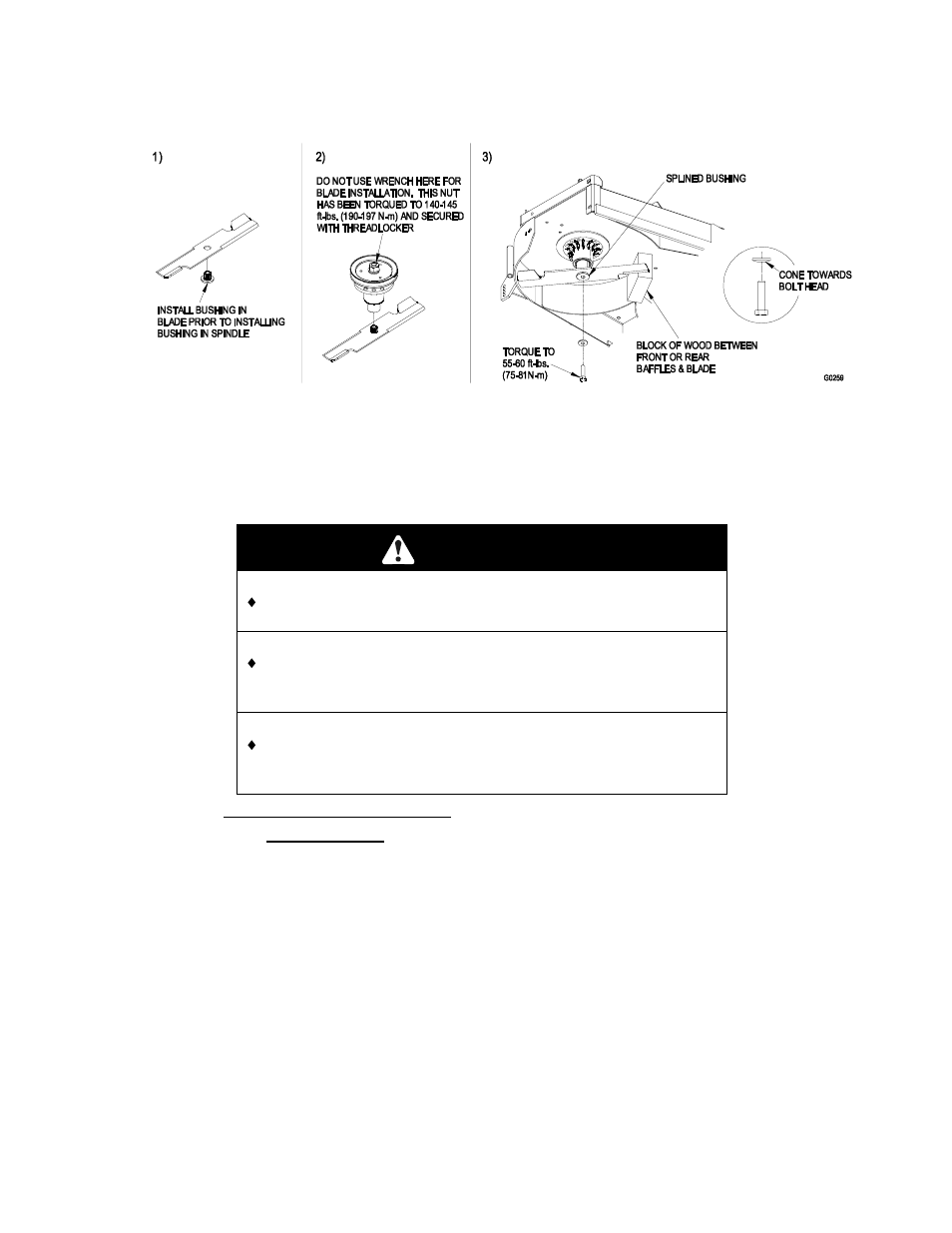 Caution | Exmark TR23KC User Manual | Page 27 / 48