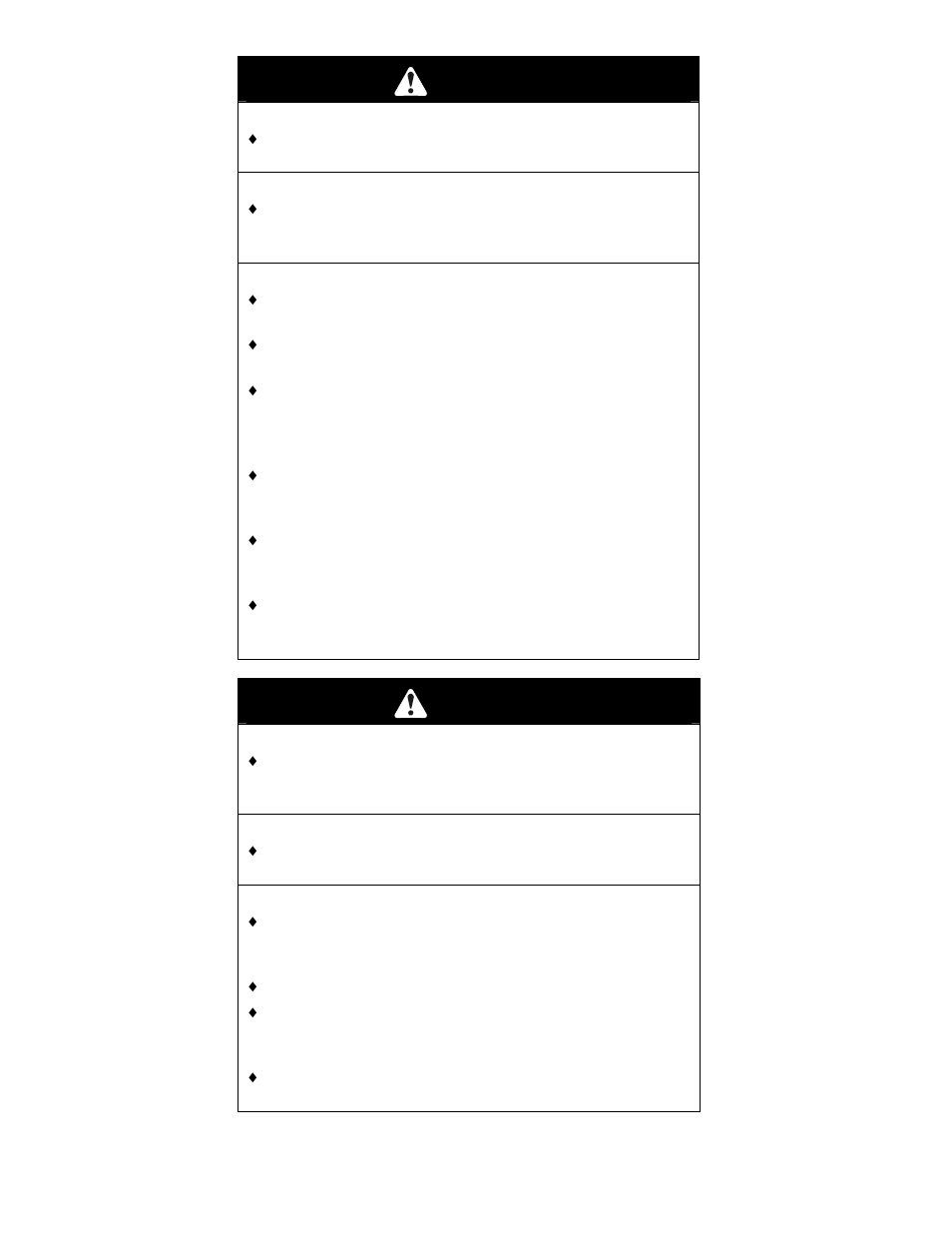 Danger, Warning | Exmark TR23KC User Manual | Page 8 / 48