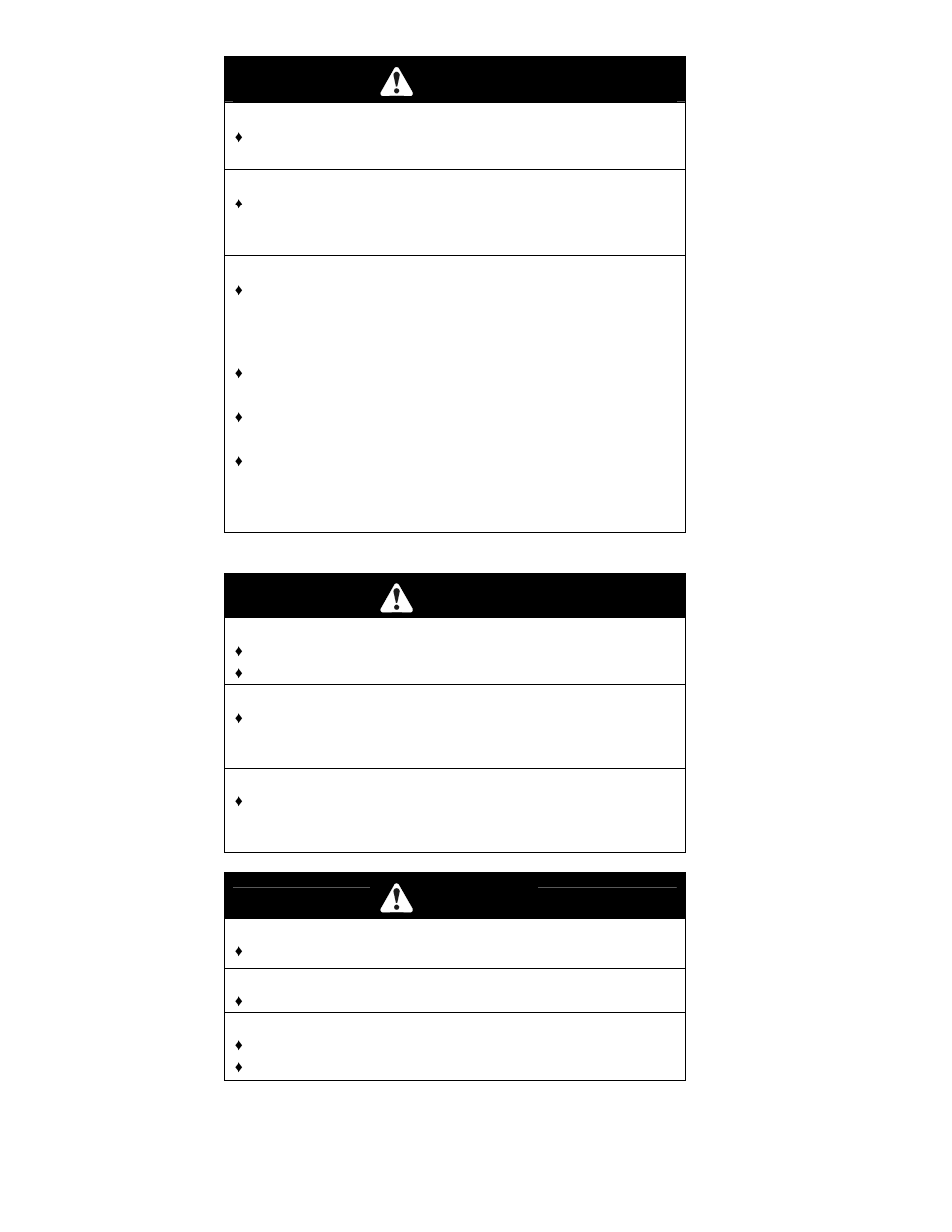 Warning, Caution | Exmark Lazer Z XP User Manual | Page 12 / 60
