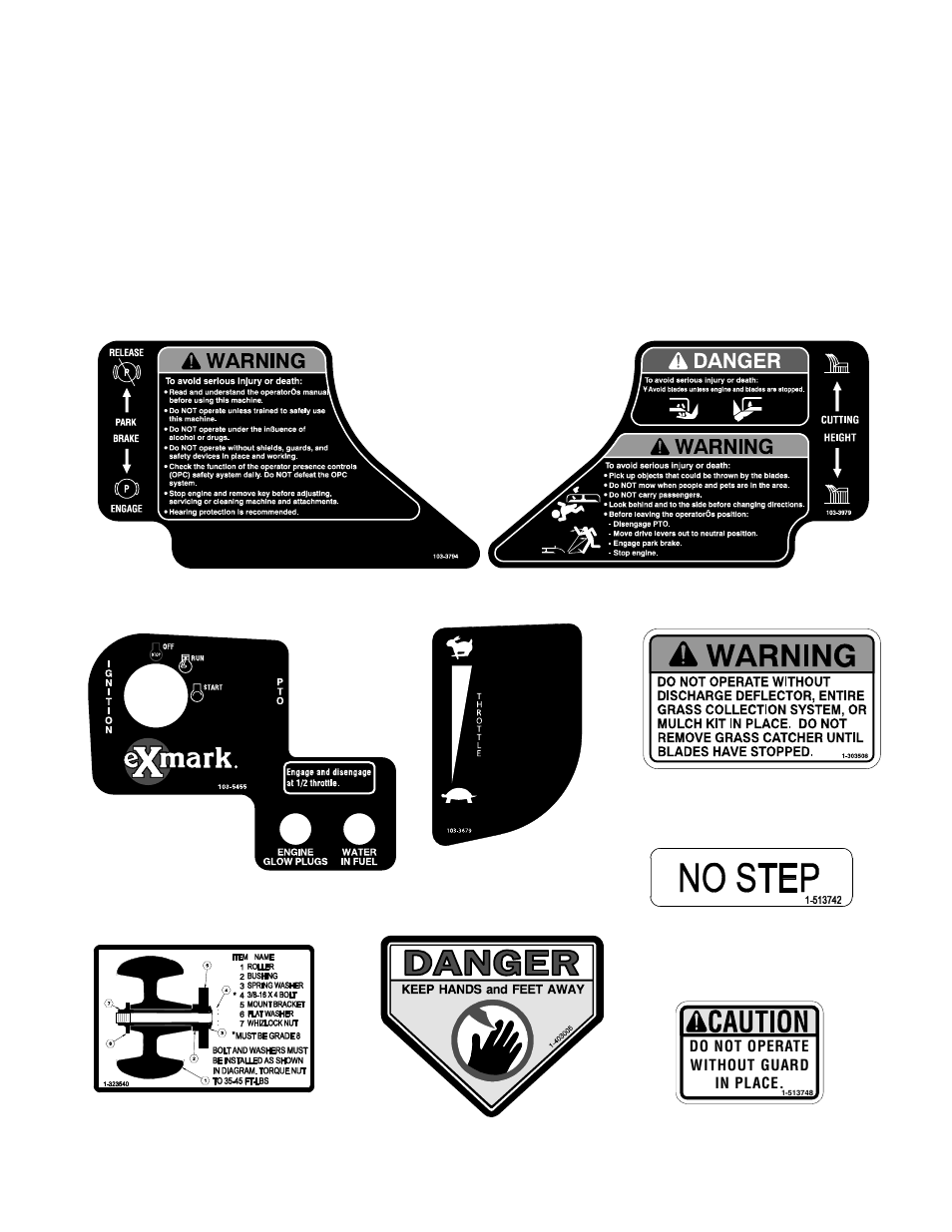 Exmark Lazer Z XP User Manual | Page 13 / 60