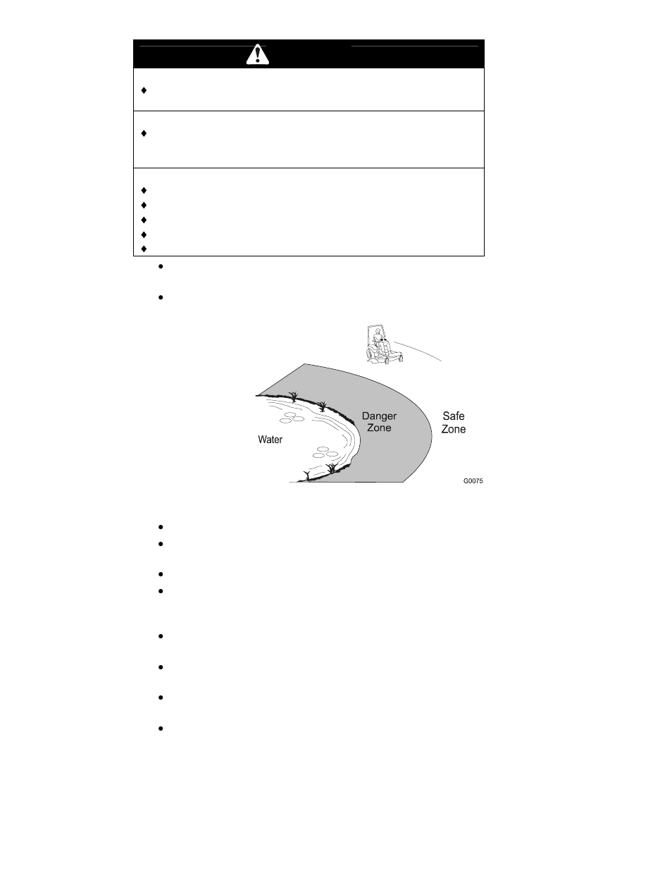 Danger | Exmark Lazer Z XP User Manual | Page 9 / 60