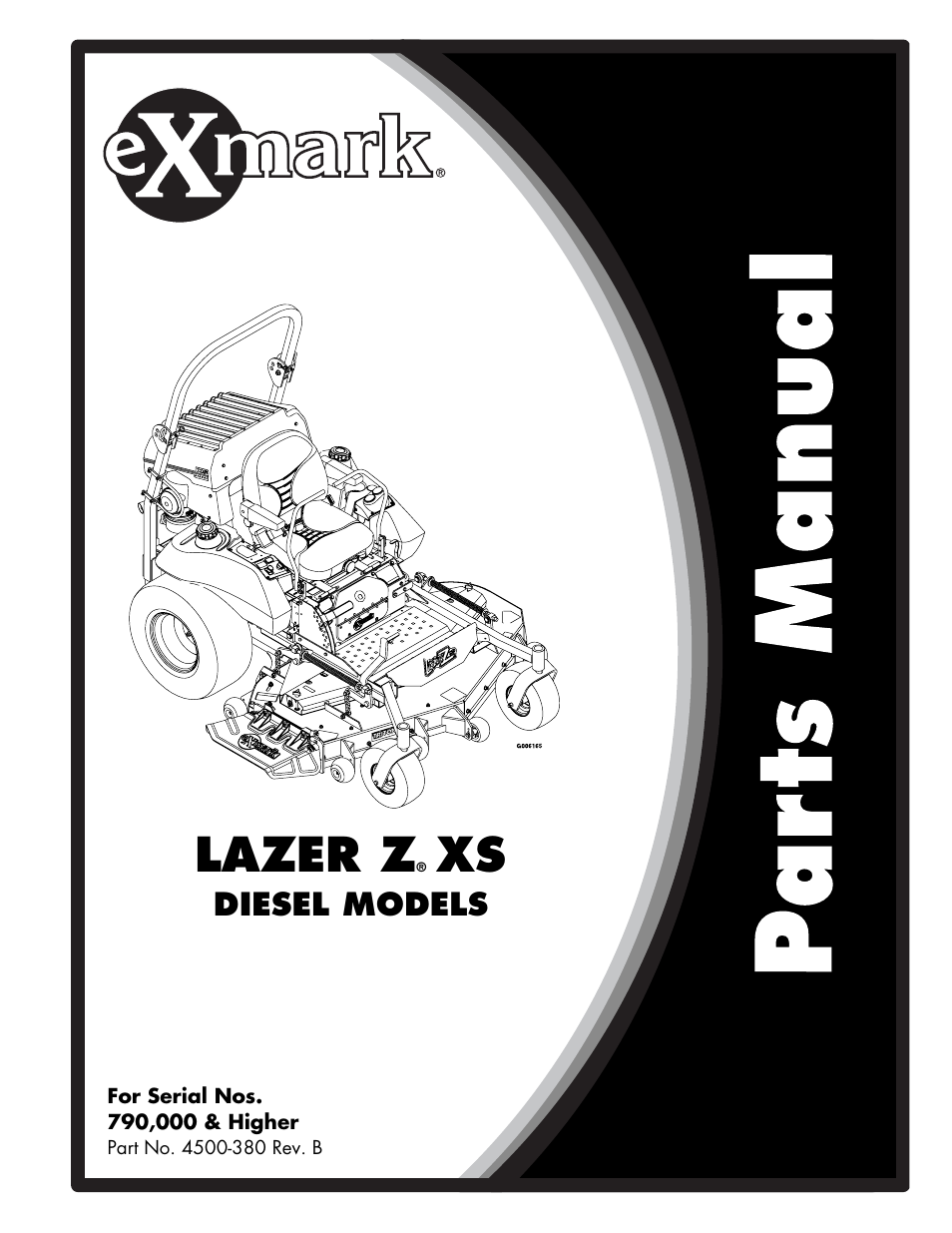 Exmark Lazer XS 4500-380 User Manual | 32 pages