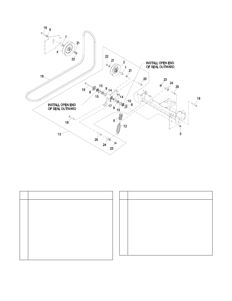 Engine deck group | Exmark Lazer XS 4500-380 User Manual | Page 18 / 32