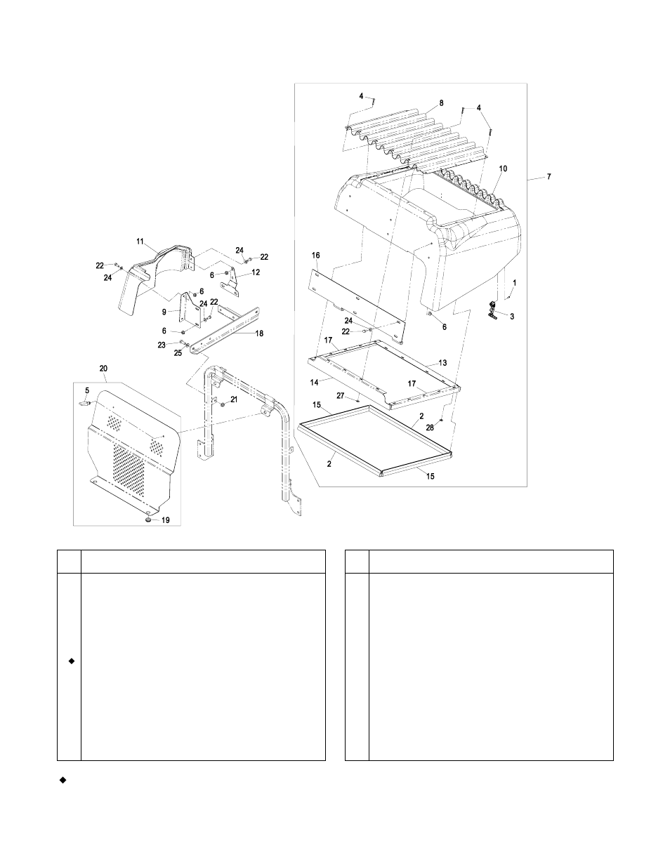 Hood and panel group | Exmark Lazer XS 4500-380 User Manual | Page 19 / 32