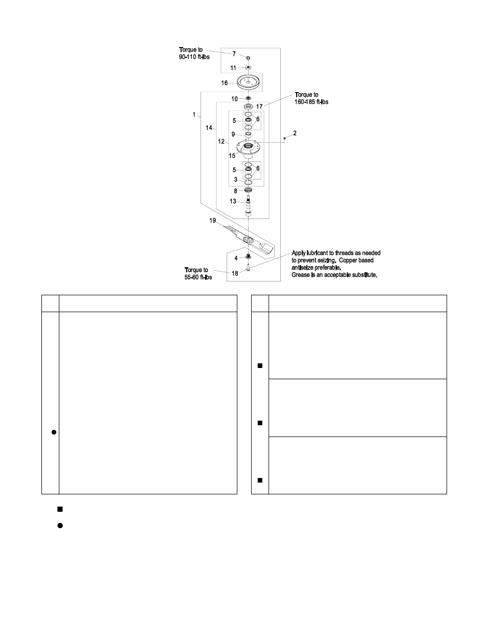 Spindle assembly | Exmark Lazer XS 4500-380 User Manual | Page 7 / 32