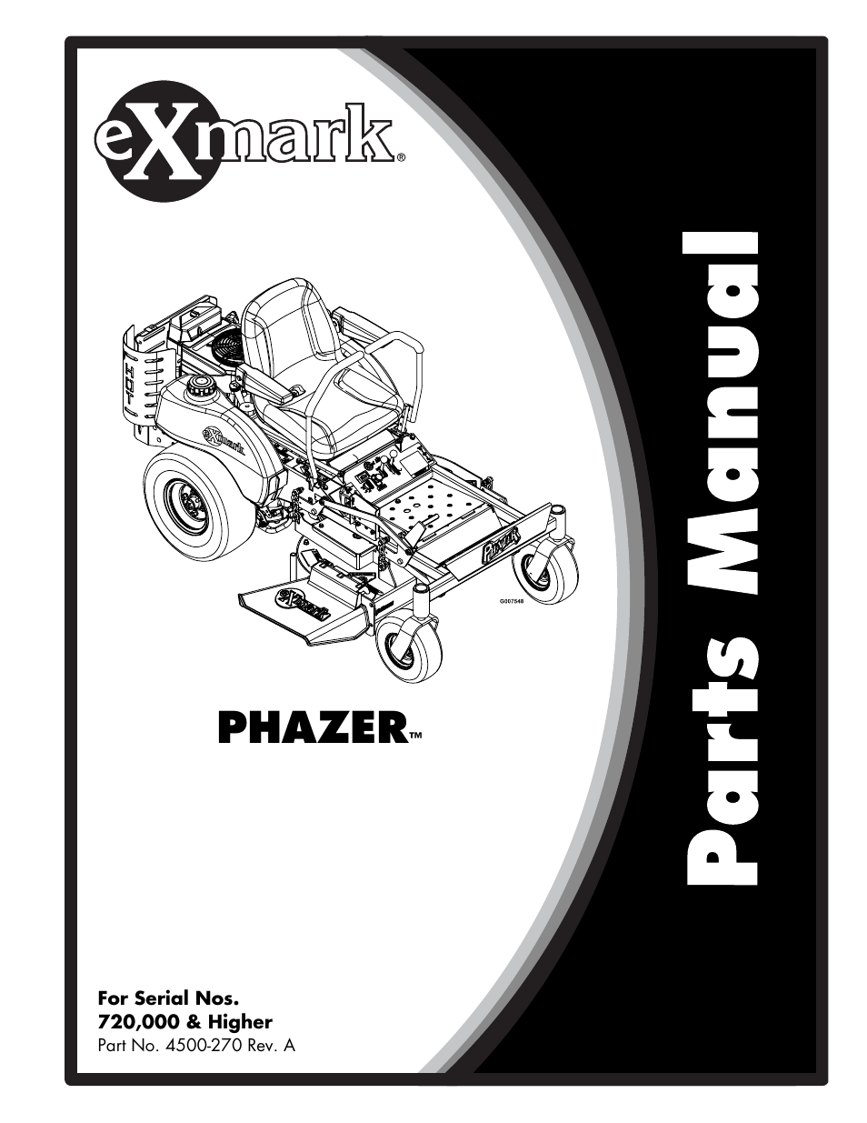 Exmark Phazer User Manual | 20 pages