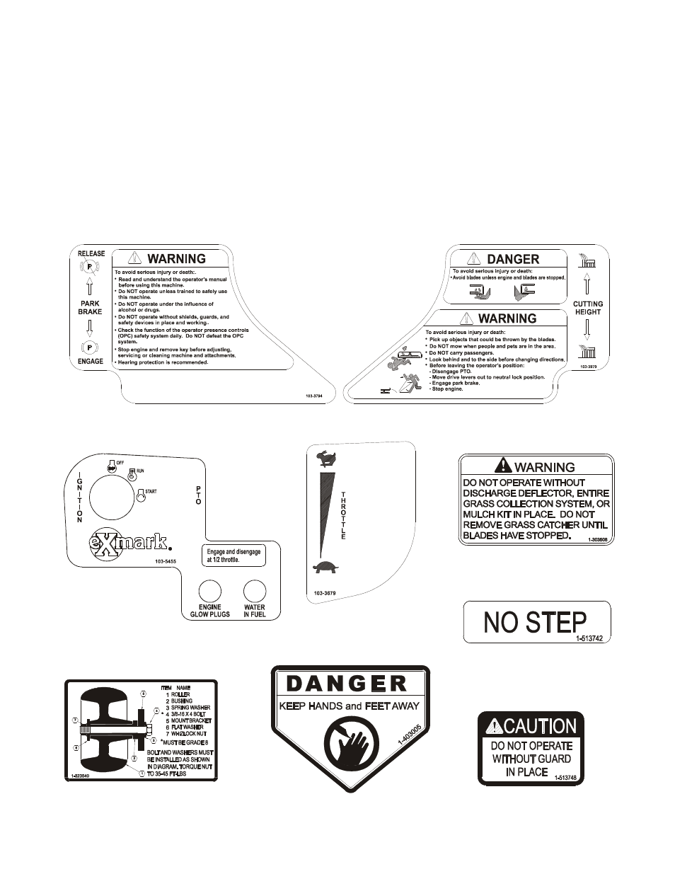 Exmark Lazer Z User Manual | Page 13 / 60