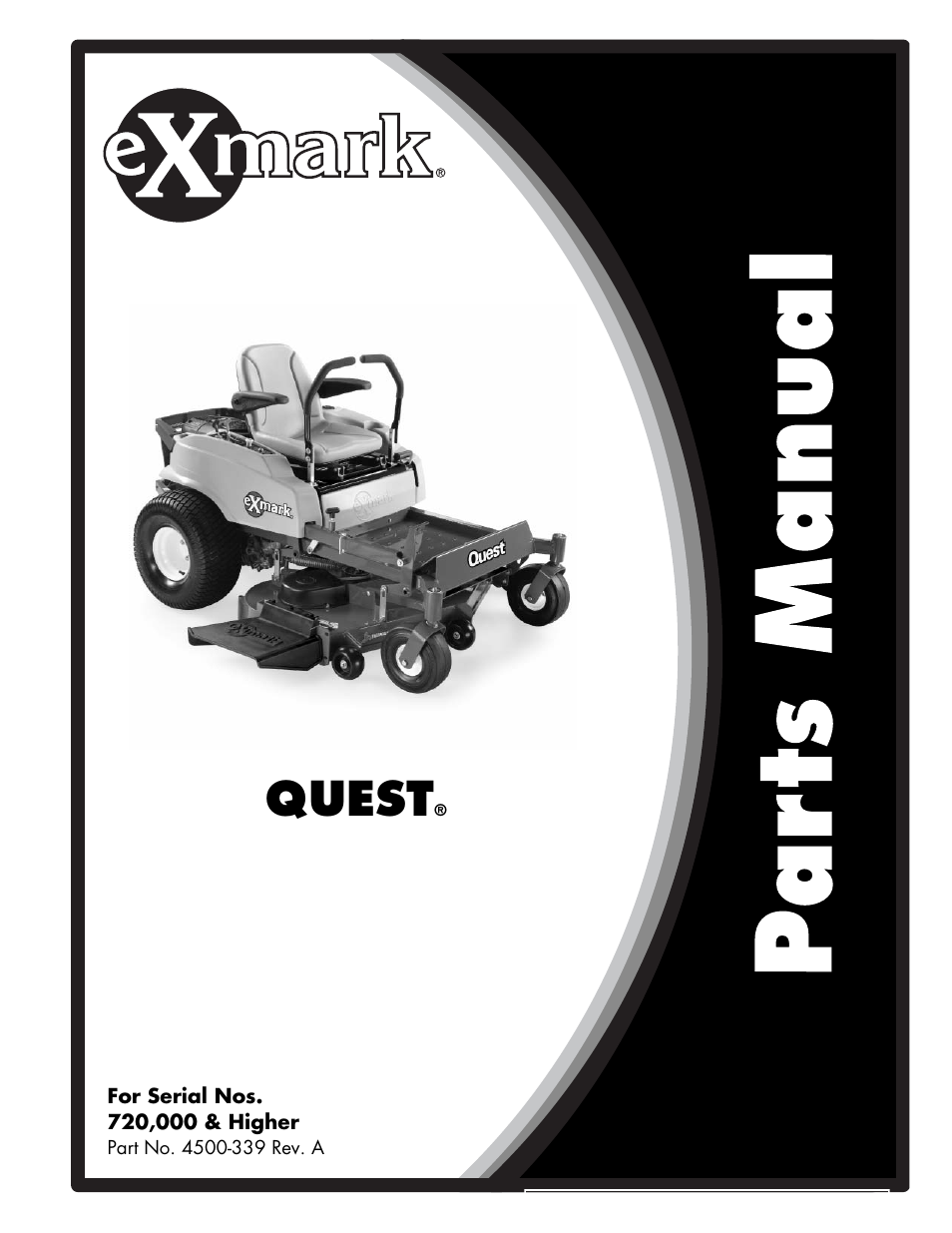 Exmark QUEST 4500-339 User Manual | 24 pages