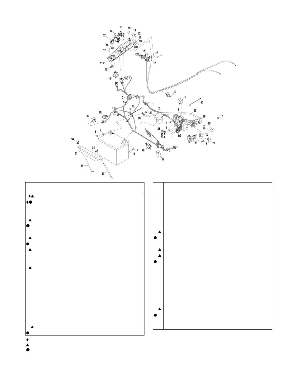 Electrical group | Exmark QUEST 4500-339 User Manual | Page 19 / 24