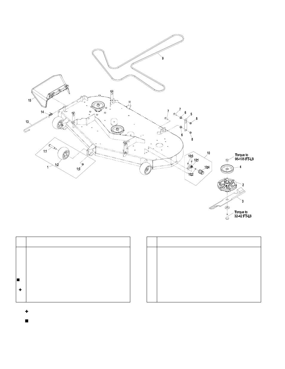 52” deck group (continued) | Exmark QUEST 4500-339 User Manual | Page 7 / 24