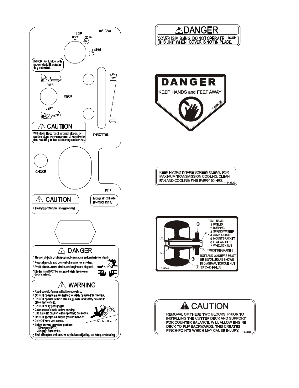 Exmark FMD 604 User Manual | Page 14 / 44