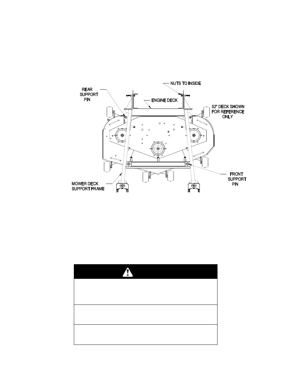 Caution | Exmark FMD 604 User Manual | Page 19 / 44