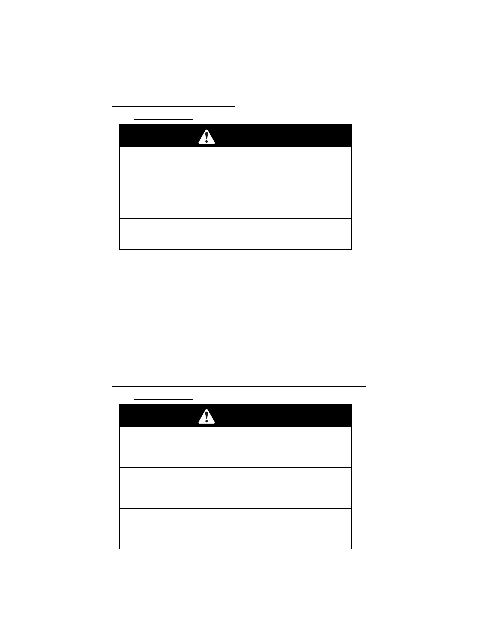 Caution | Exmark FMD 604 User Manual | Page 25 / 44