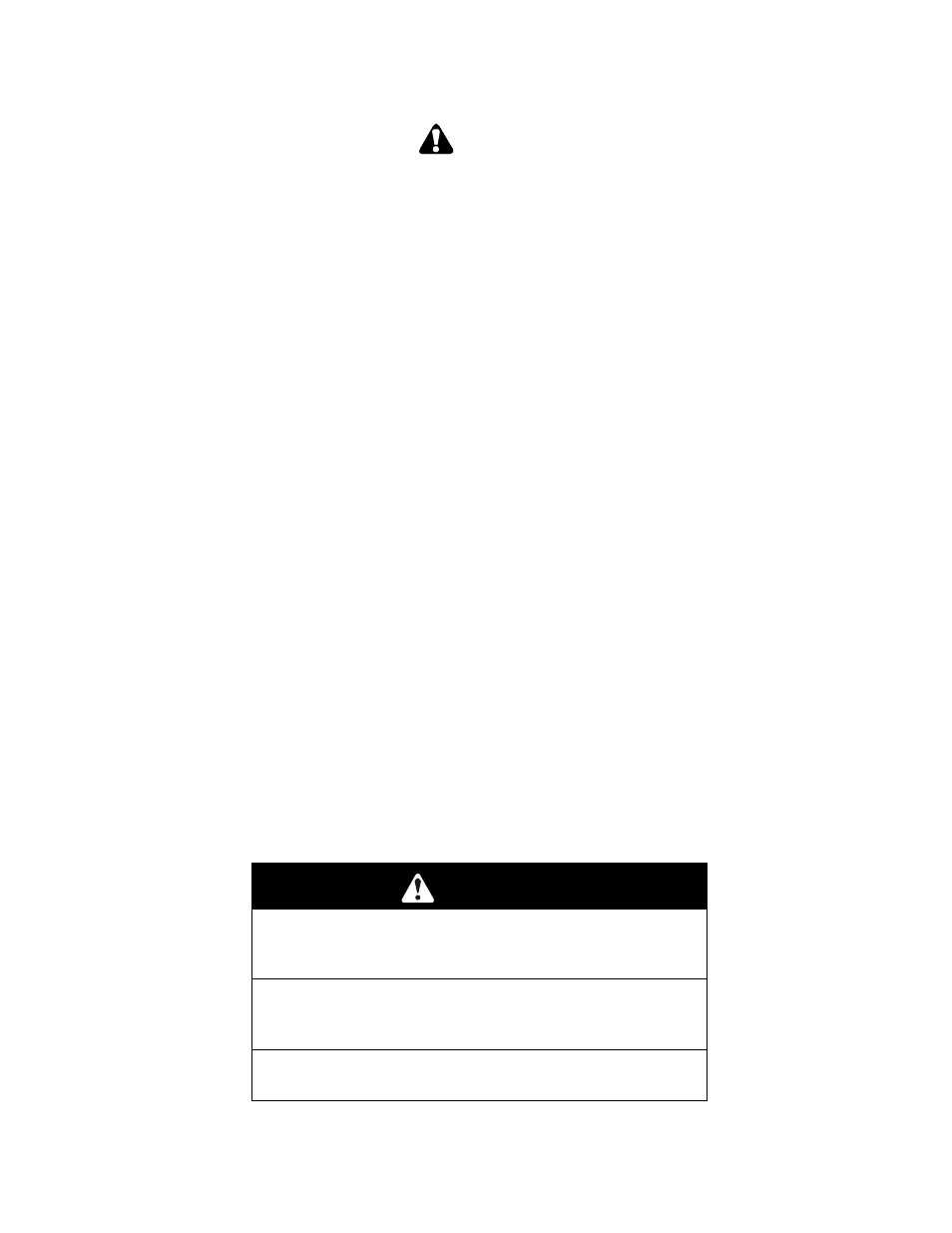 Caution | Exmark FMD 604 User Manual | Page 6 / 44