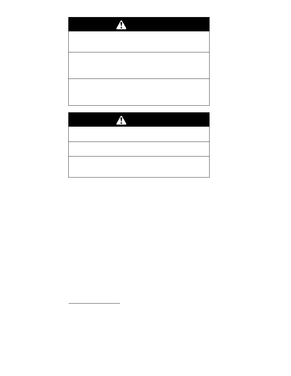 Warning, Caution | Exmark Lazer HP User Manual | Page 26 / 70