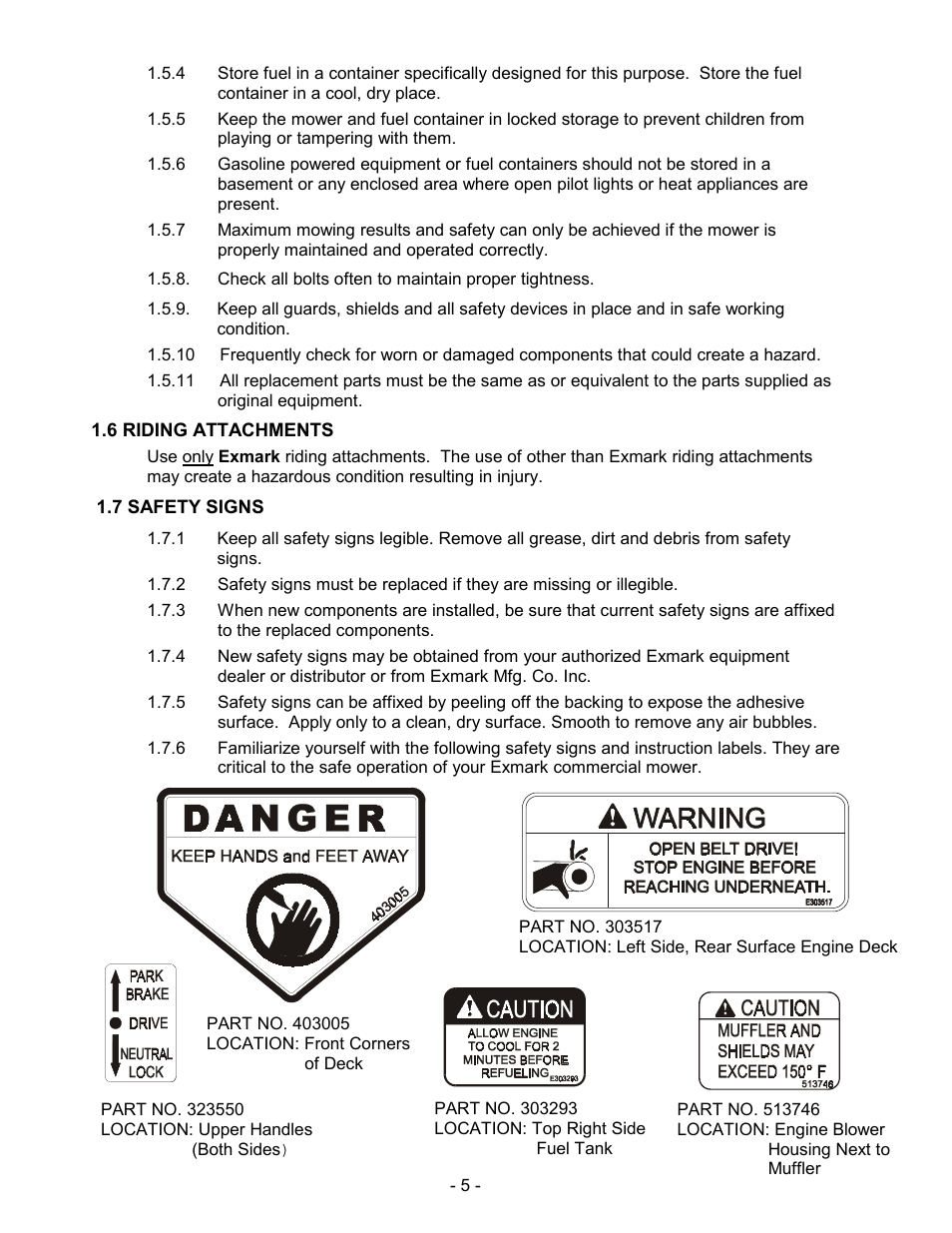 Exmark Metro User Manual | Page 10 / 44
