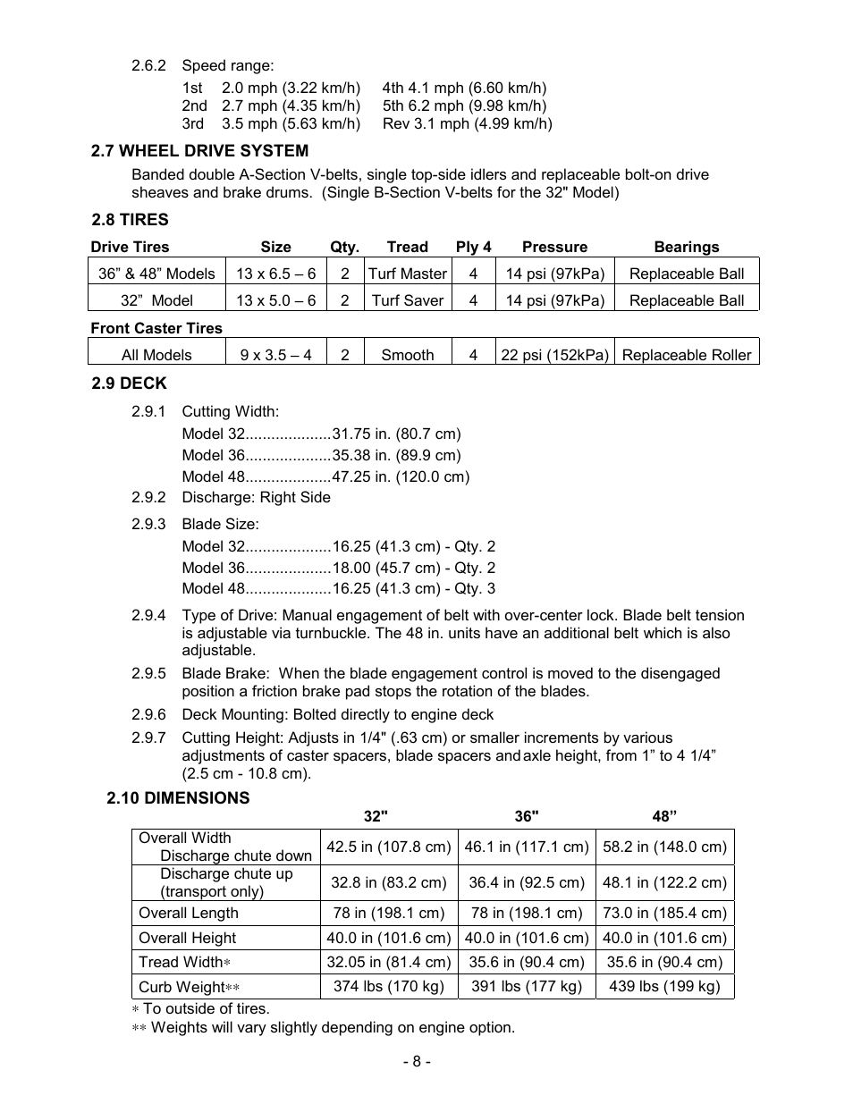Exmark Metro User Manual | Page 13 / 44
