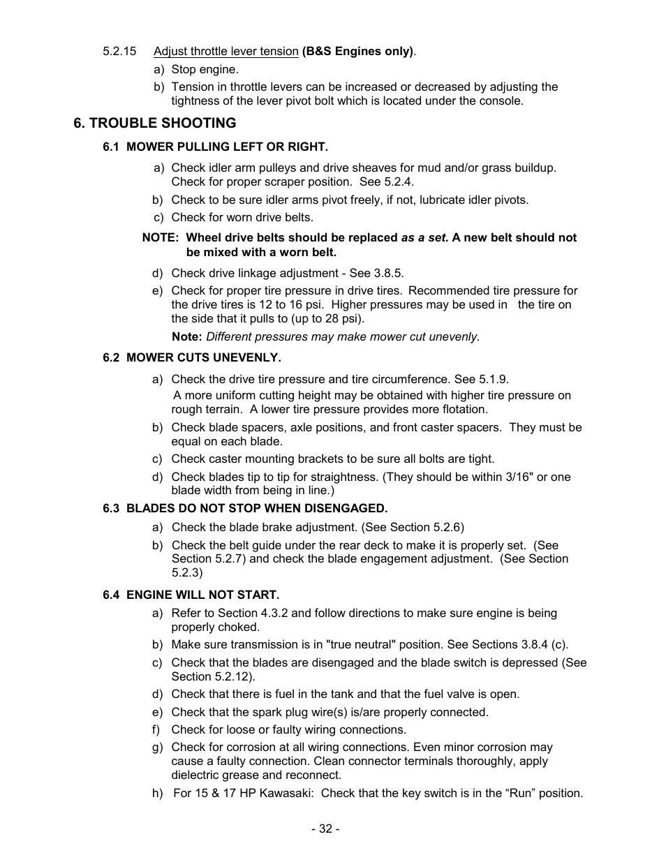 Exmark Metro User Manual | Page 37 / 44