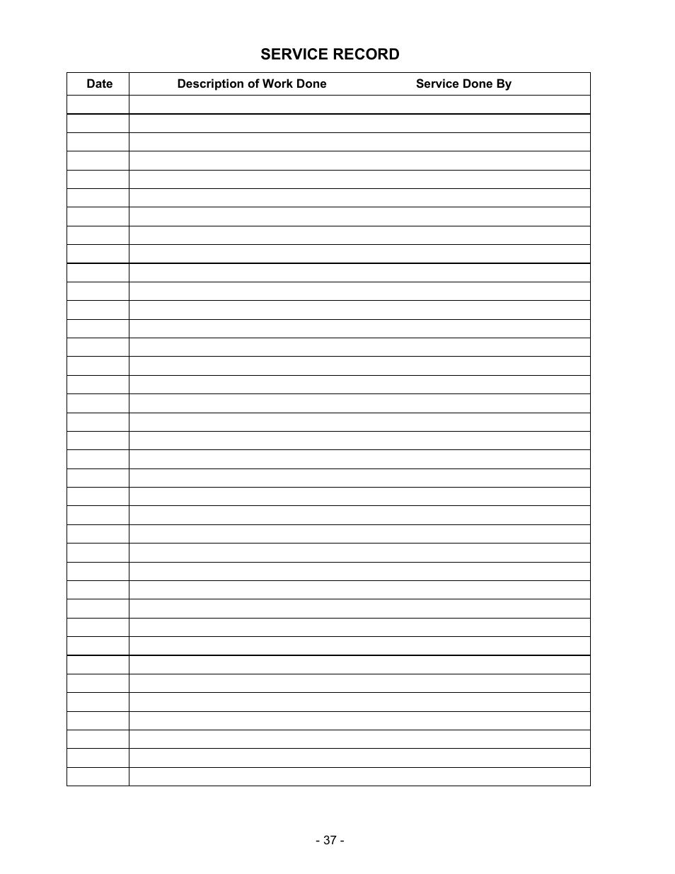 Exmark Metro User Manual | Page 42 / 44